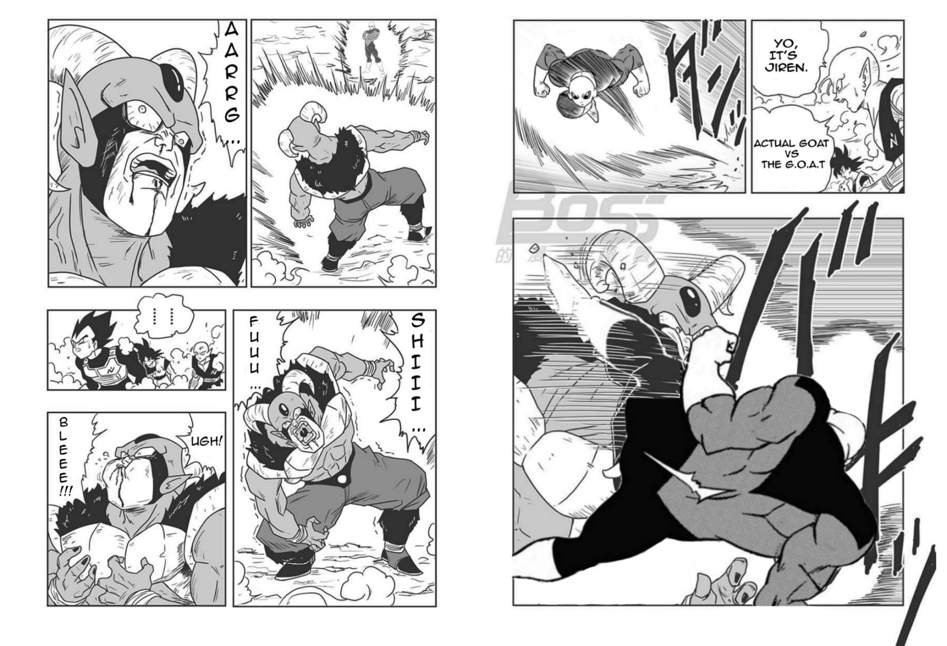 魔罗不敌吉连#龙珠