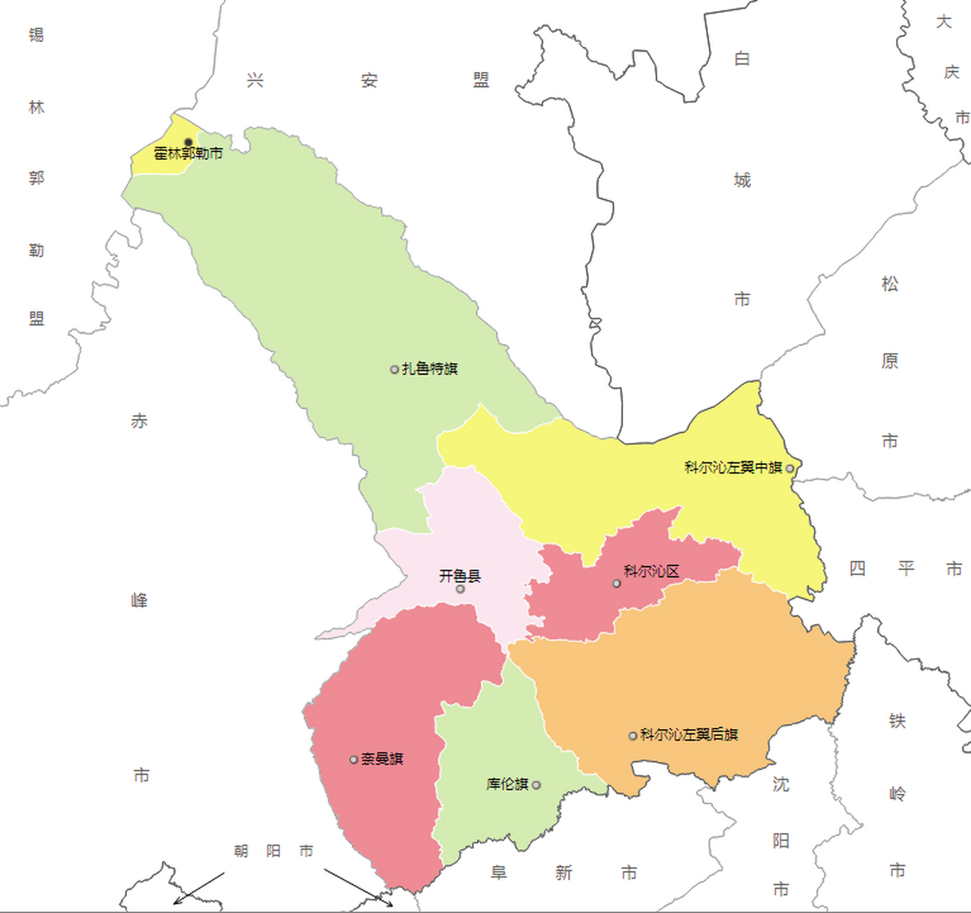 通辽是一个集铁路,公路和航 空为一体的立体交通枢纽组合城市.