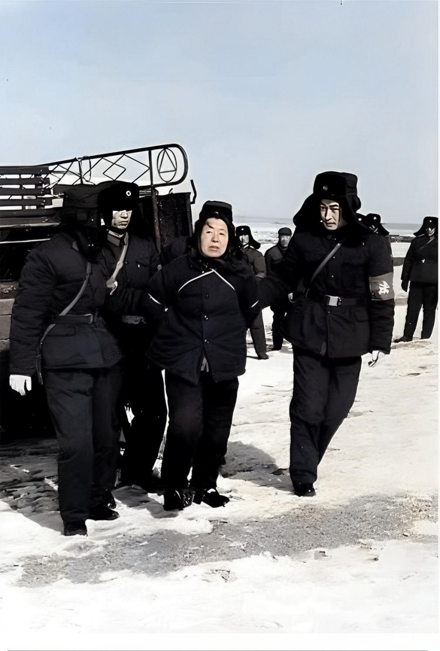 在黑龙江宾县山郊区的刑场上贪污了53万美元的燃料公司·经理·王守信