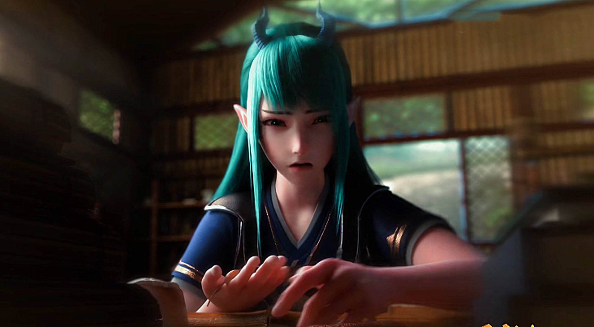 西行纪动画中,敖灵是南海龙王三女,被敖雪改变了
