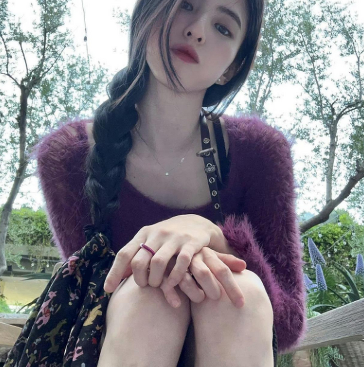 韩素希自拍照,甜美,洒脱,可爱,太美了