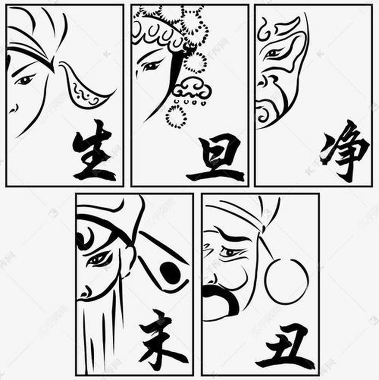 京剧角色中的"生,旦,净,丑"名称的由来,传说是反其意而名的.
