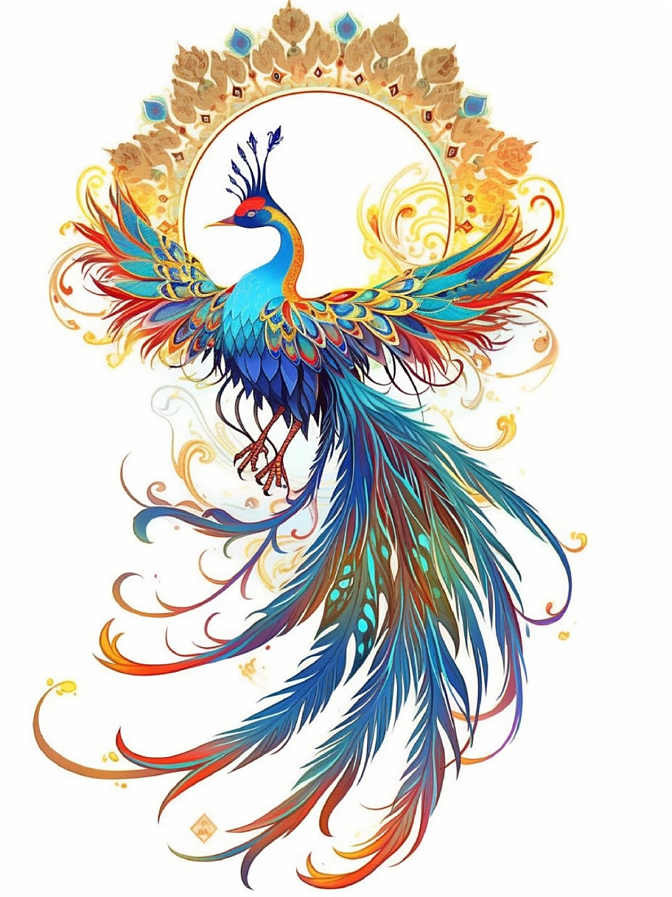 凤凰涅槃,浴火重生