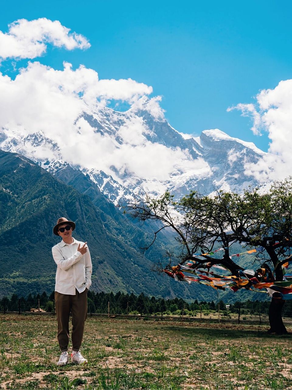 林芝索松村看南迦巴瓦,千万不能只去观景台  9015南迦巴瓦峰,这座