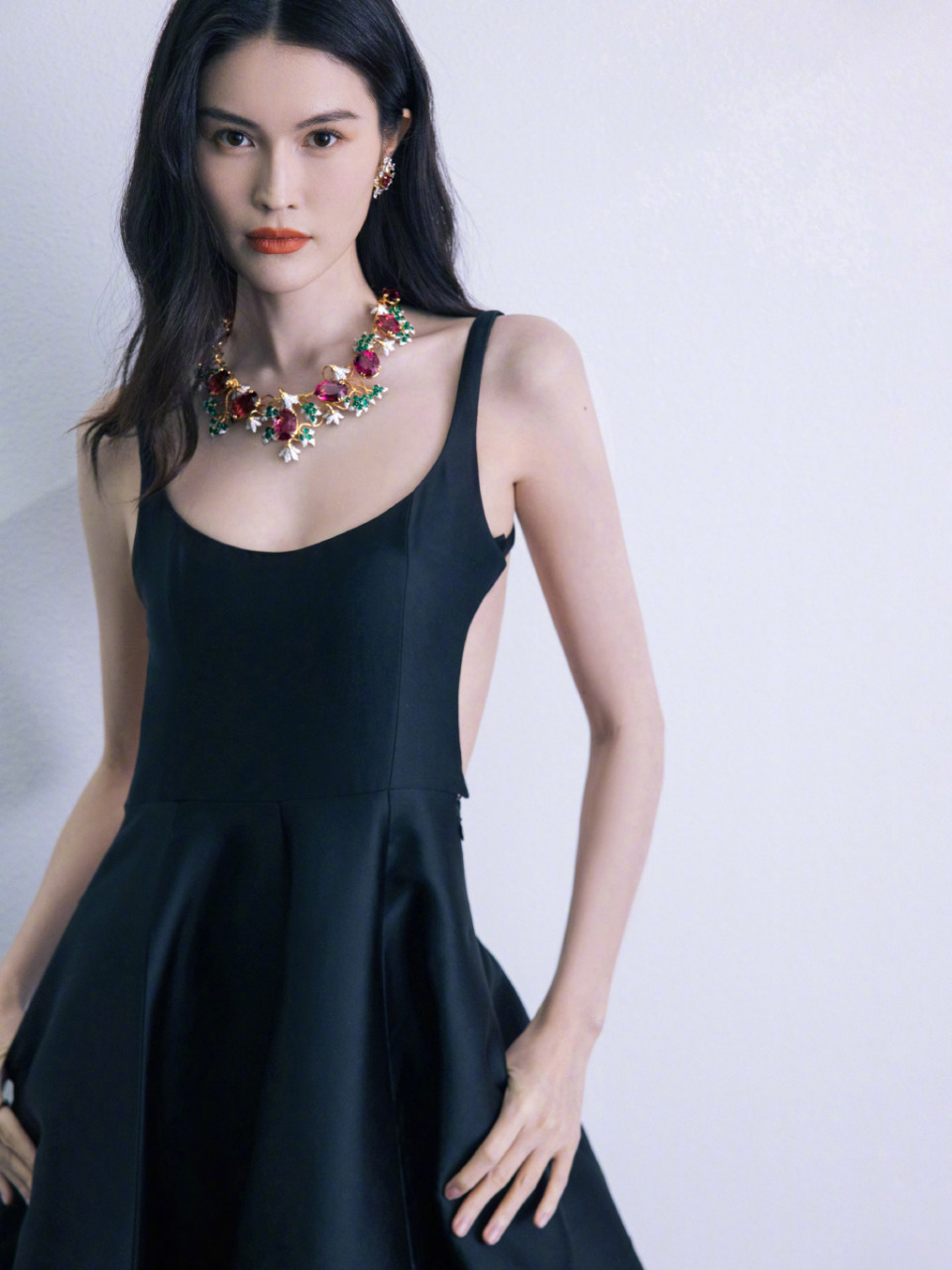 何穗不愧是国际超模!