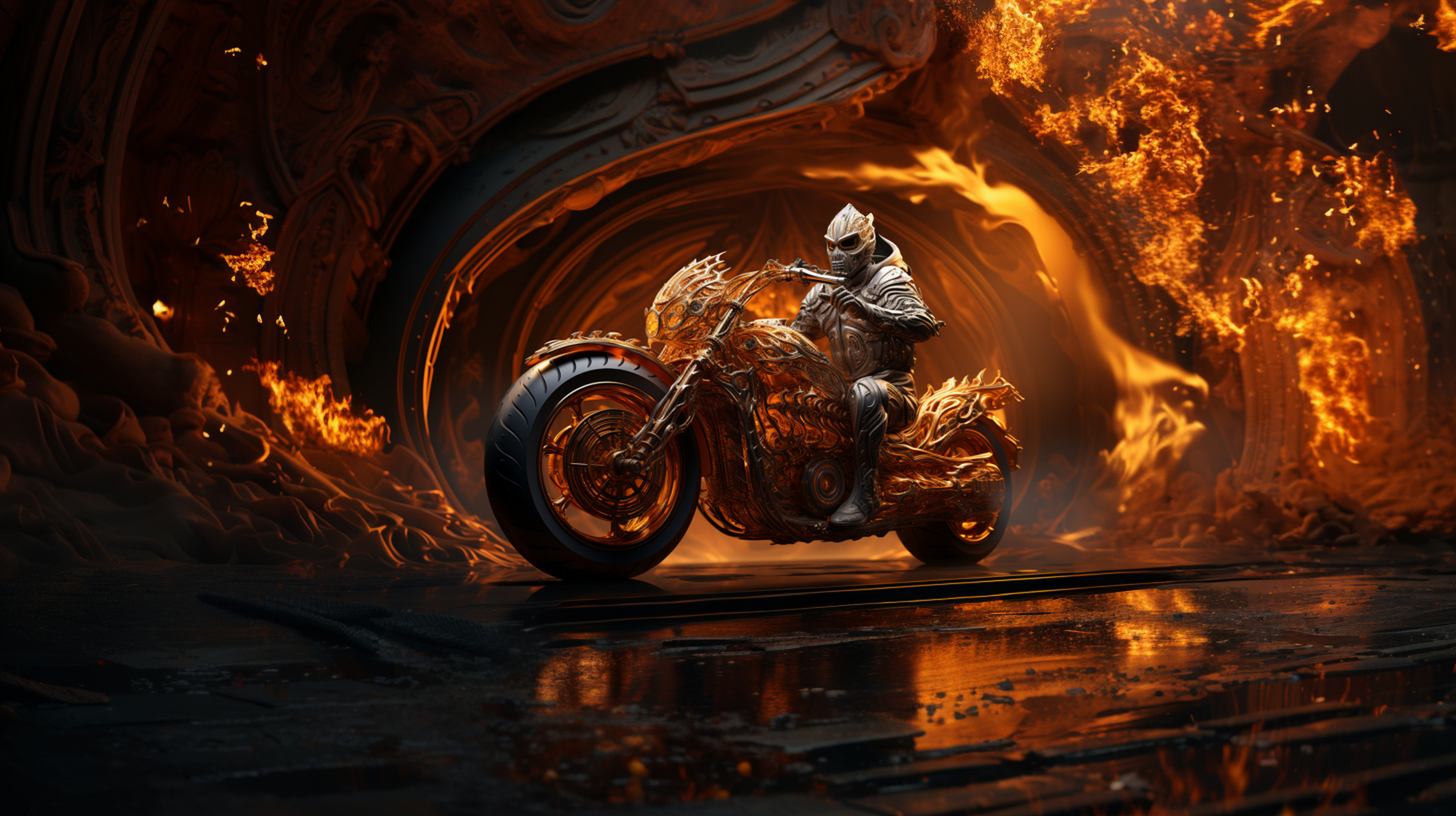 地狱骑士,恶魔骑士!#ai绘画# #百度仲夏打卡挑战赛