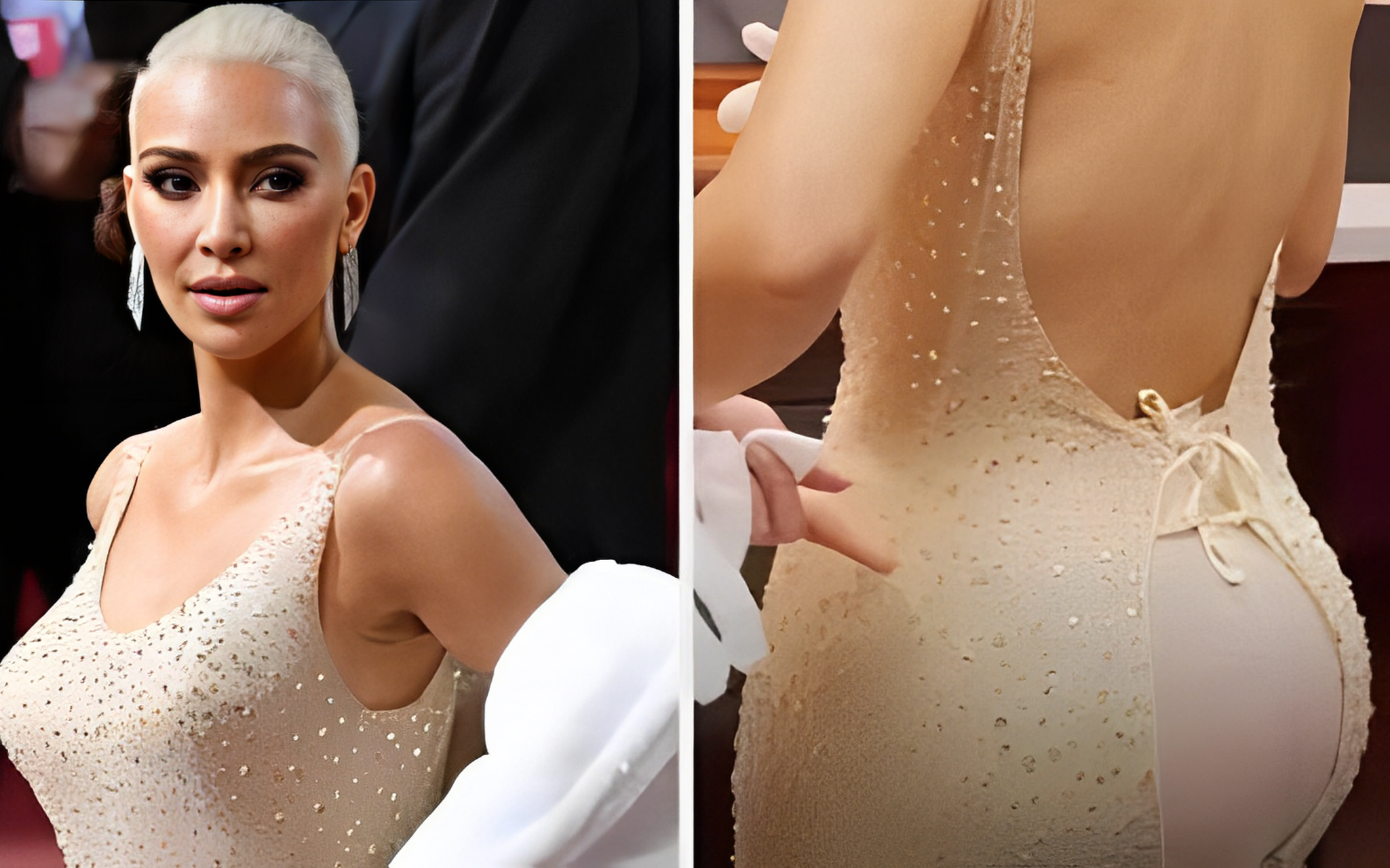 卡戴珊真是一个专业的浪费衣服的人!如果实在穿不下!就不要穿!