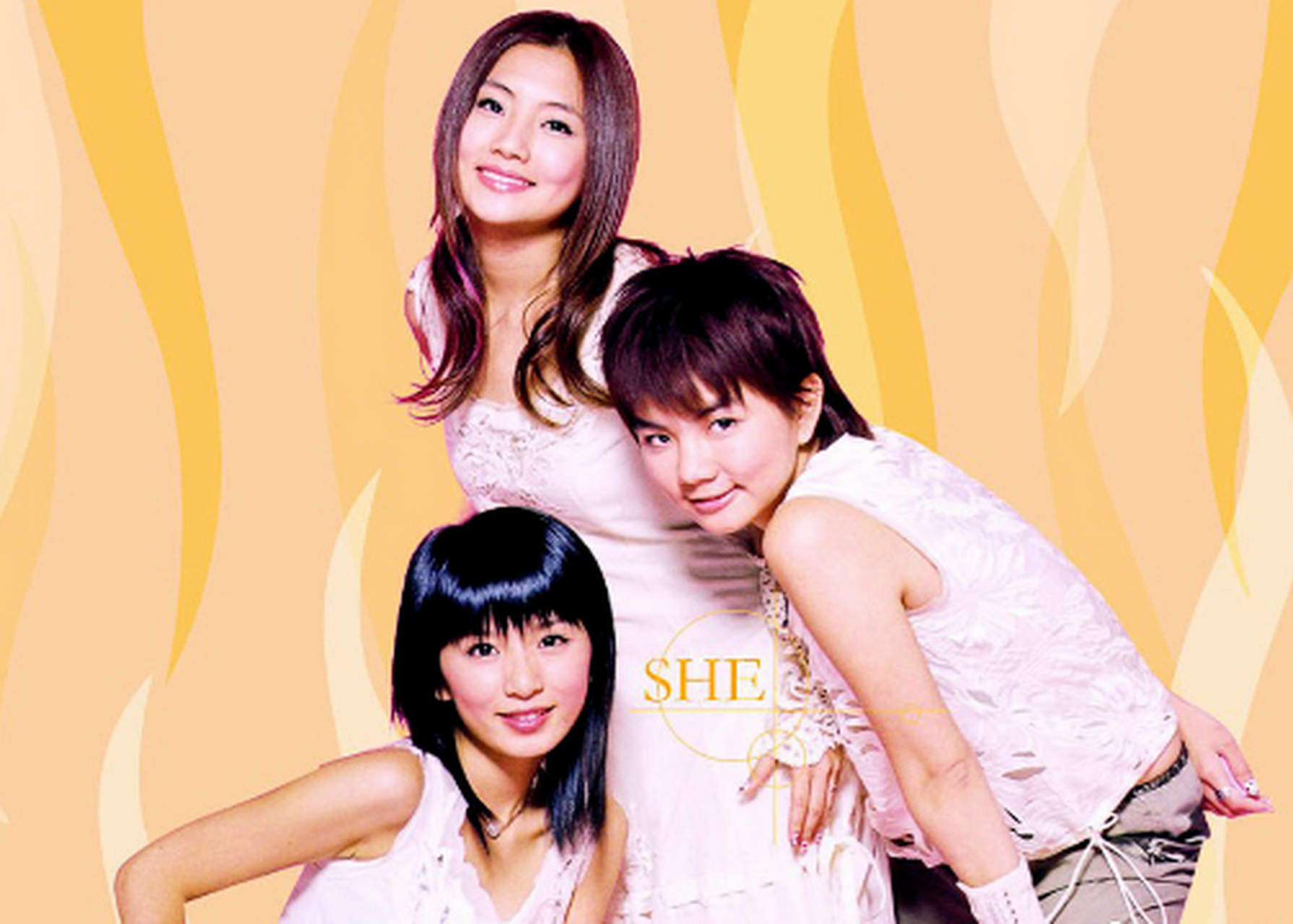 时代的鸿沟呀,现在有的小孩不认识she我觉得很正常,8090后应该没有不