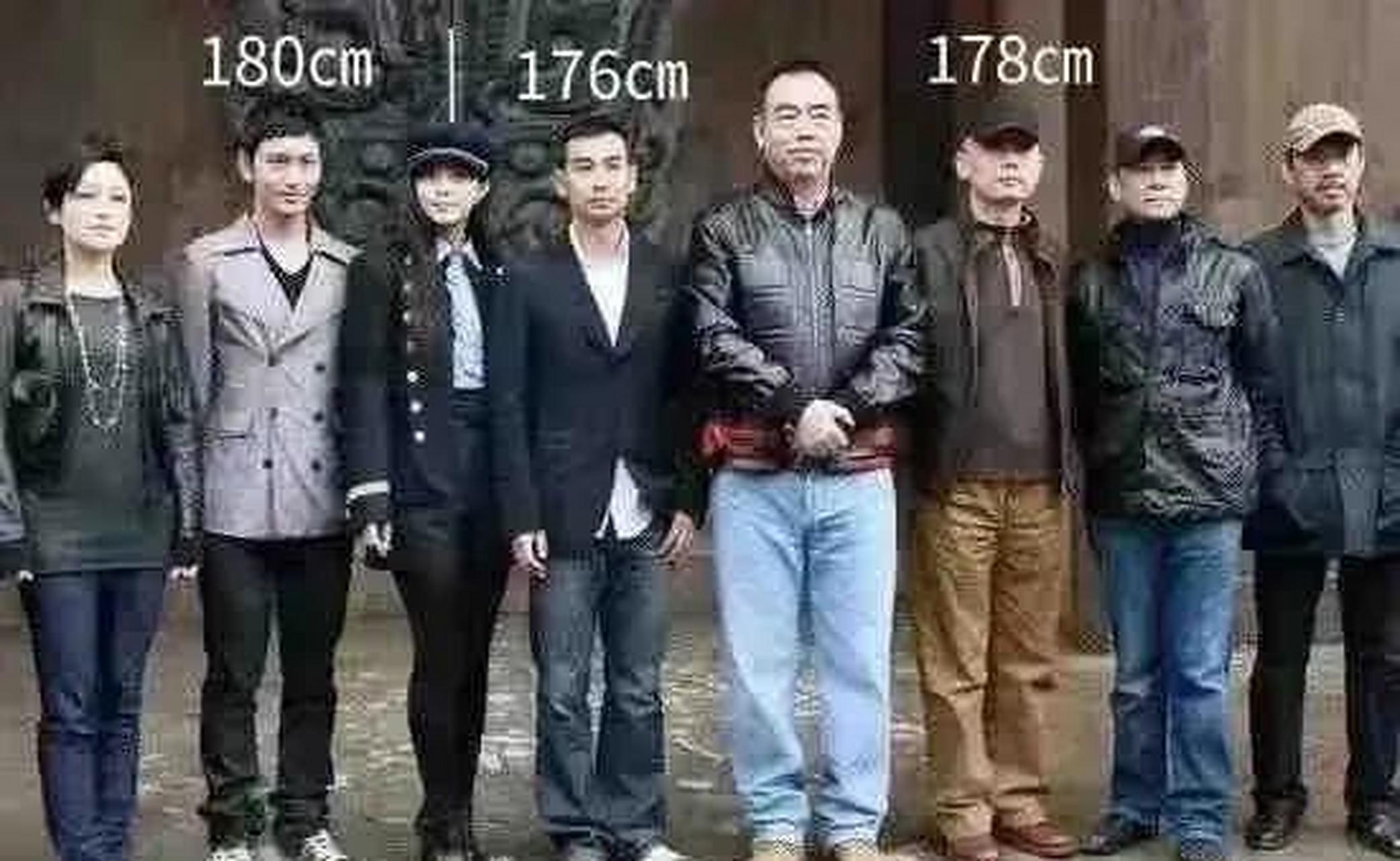 领动计划# 已知黄晓明和,赵文卓,葛优身高 如果都是真的,那陈凯歌不