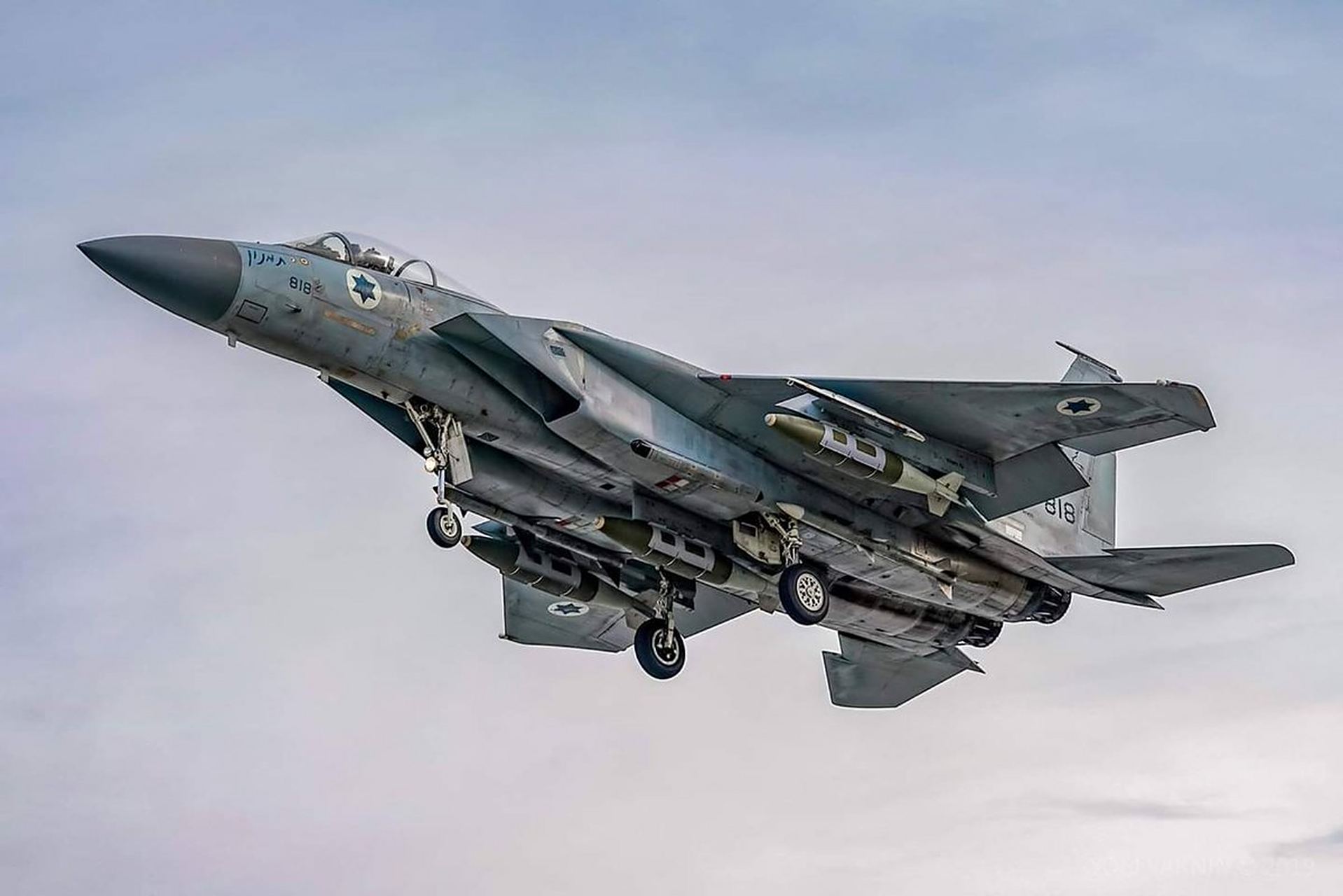 以色列空军装备的f-15c战斗机,这算不算目前世界上对地攻击能力最强的
