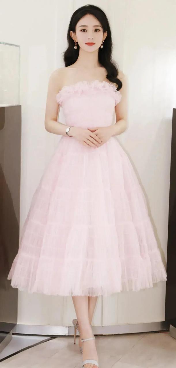 明星美女 赵丽颖的脚