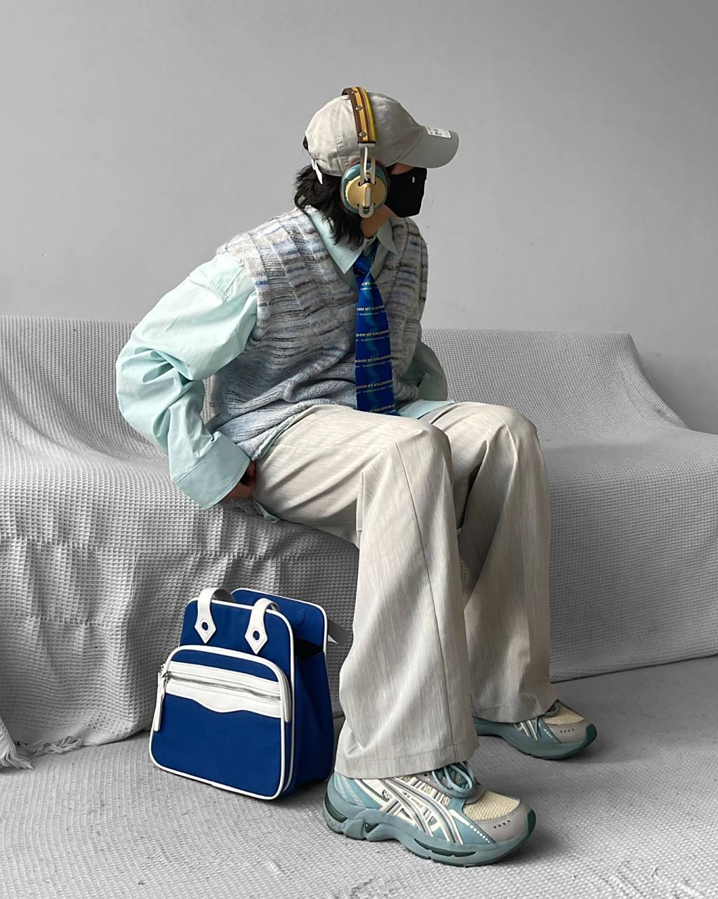 灰蓝搭配好高级6015 干净舒服才是穿搭的必杀技 穿搭心得分享