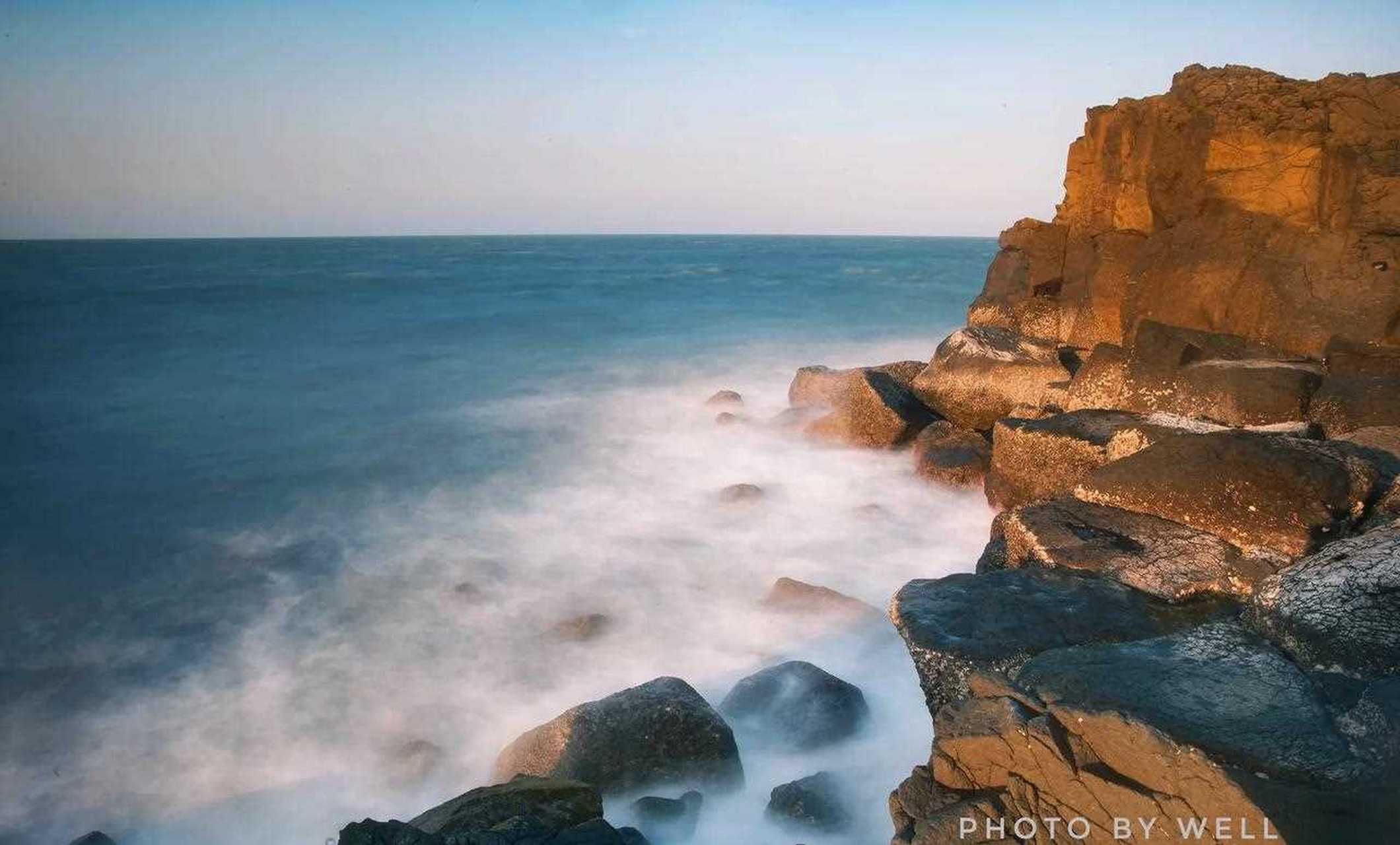 【澄邁道倫角雷公島】 海南澄邁縣道倫角雷公島一帶海邊是海南島西北