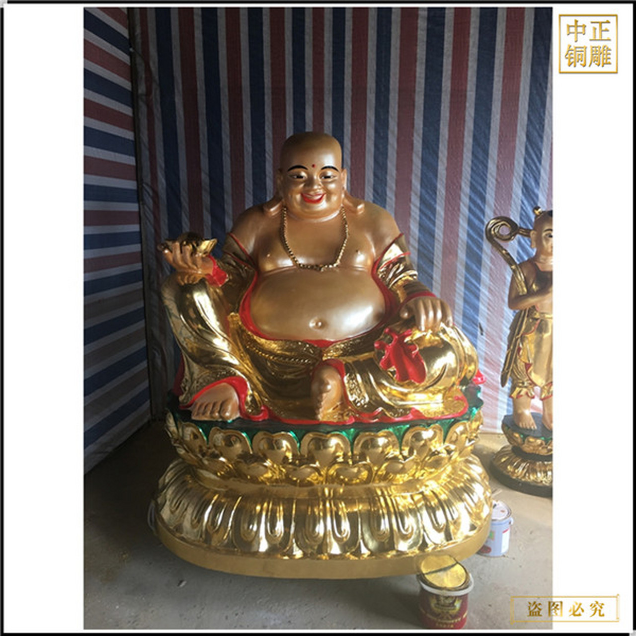 订购弥勒菩萨铜佛像 寺庙弥勒佛铜像铸造厂 2米弥勒佛铜像报价 弥勒佛