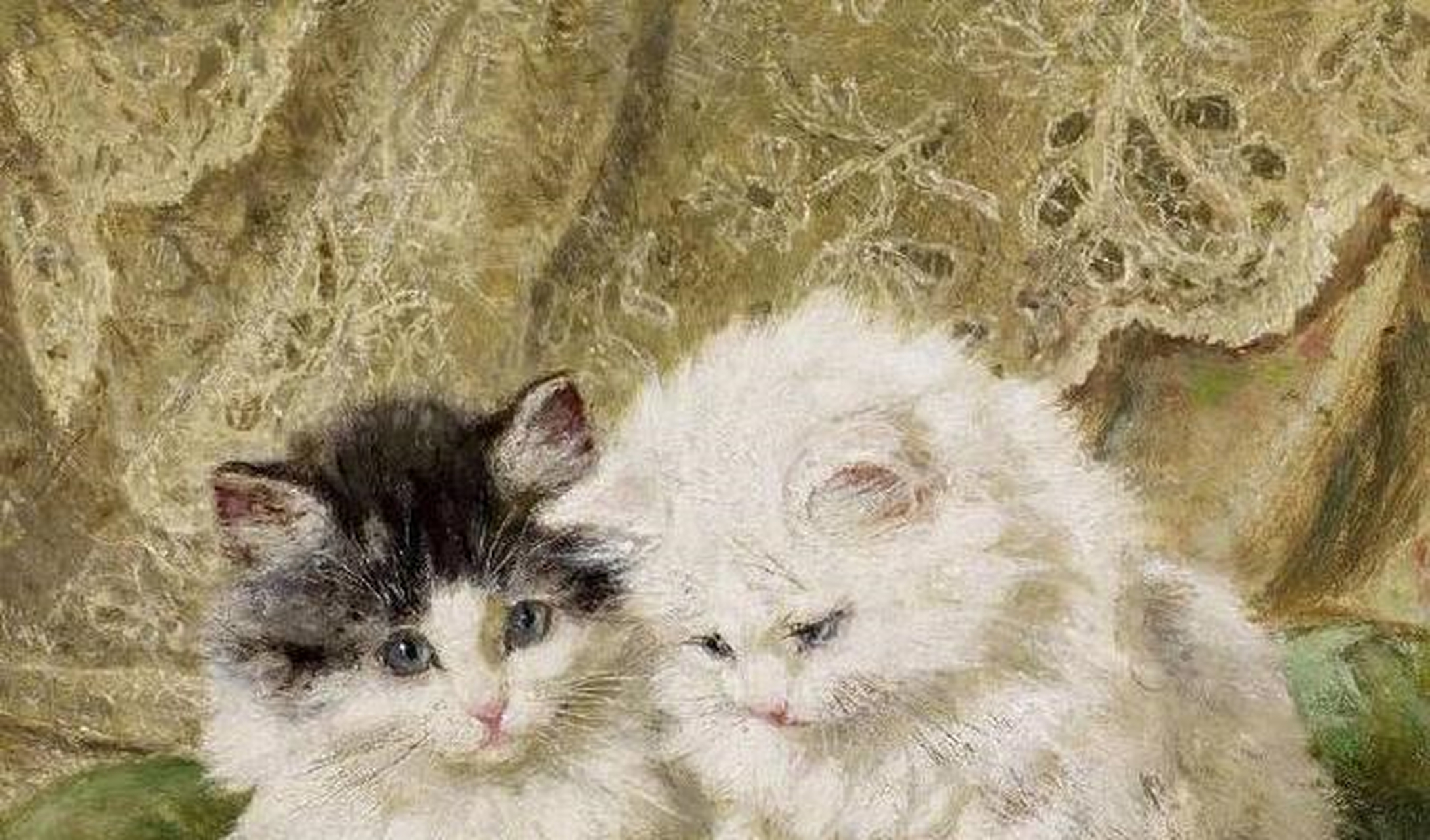 画中的喵星人——荷兰画家henriette ronner-knip的猫咪油画作品
