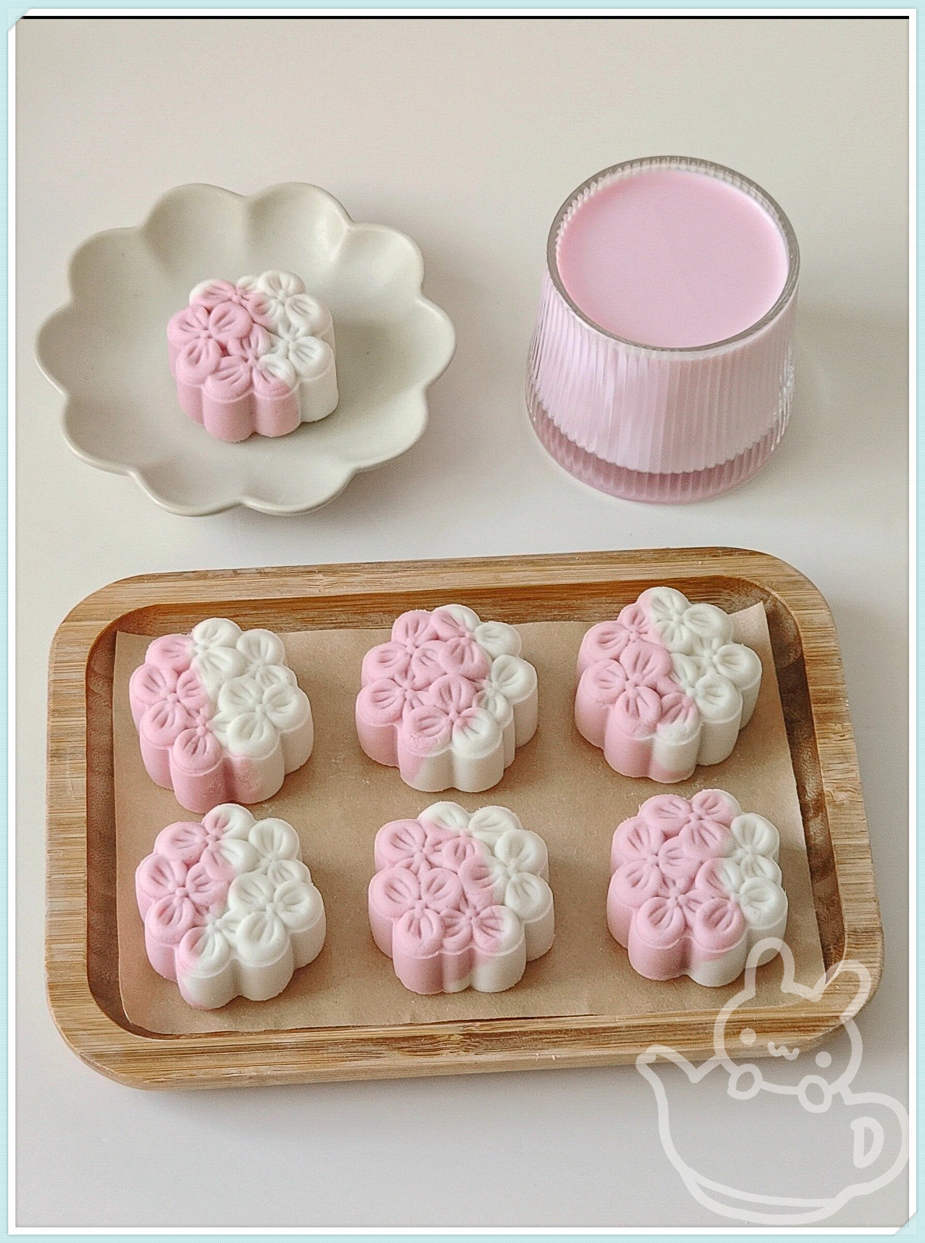 红豆山药糕,软糯香甜.