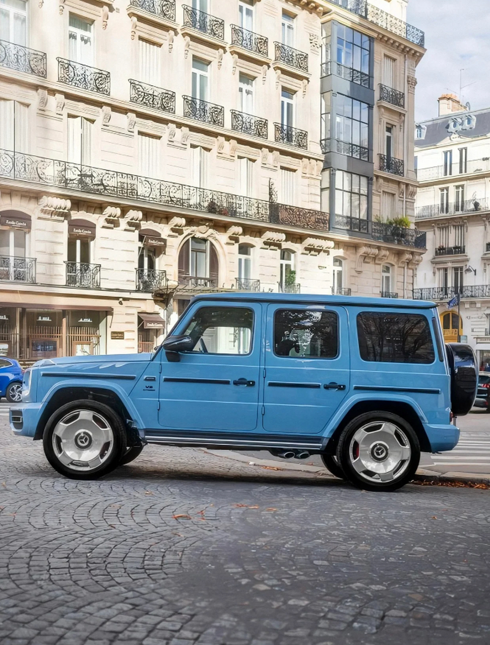 奔驰g63 baby blue,更加迷人!