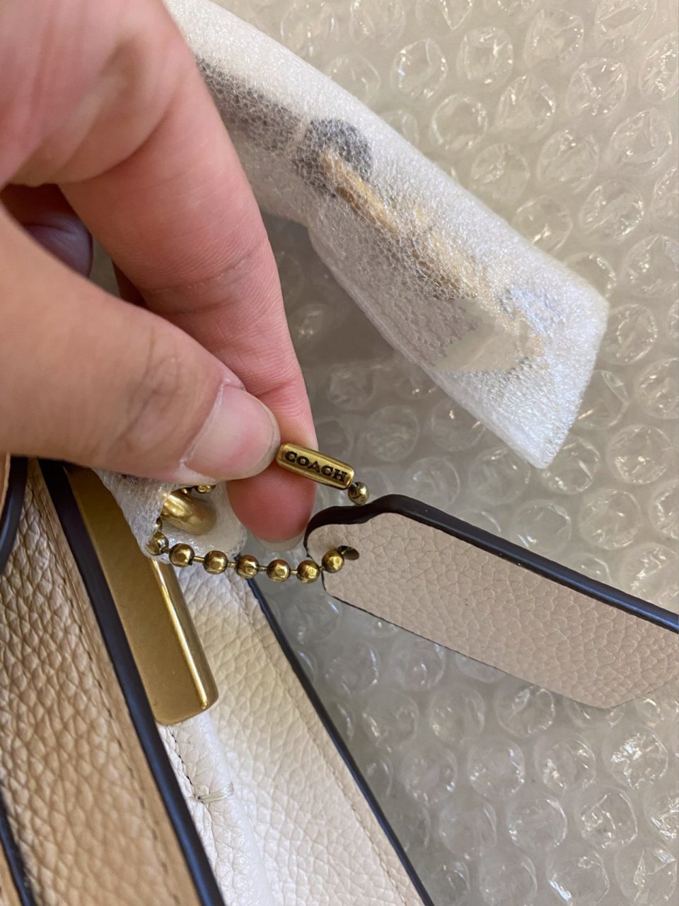 coach tabby 26酒神包|真假辨别方法73
