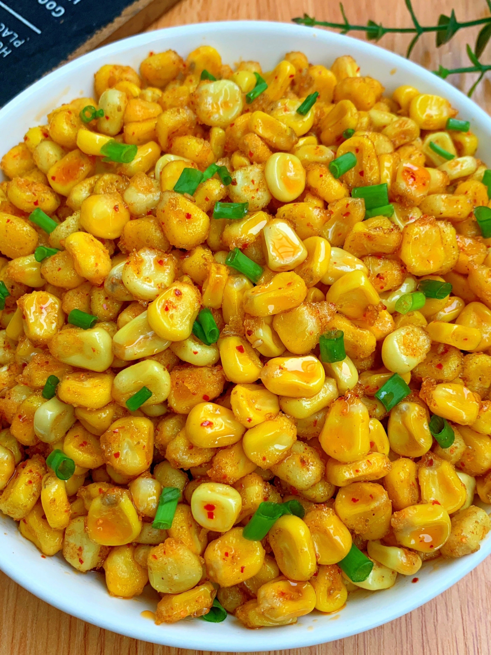 椒盐玉米粒 好吃是好吃,就是太费米饭了 做法如图所示