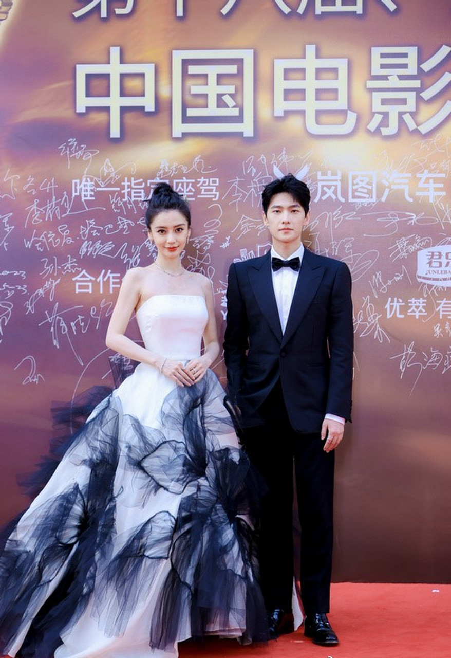 杨洋和杨颖,双杨组合,帅哥与美女,很有cp感.#杨洋与杨颖