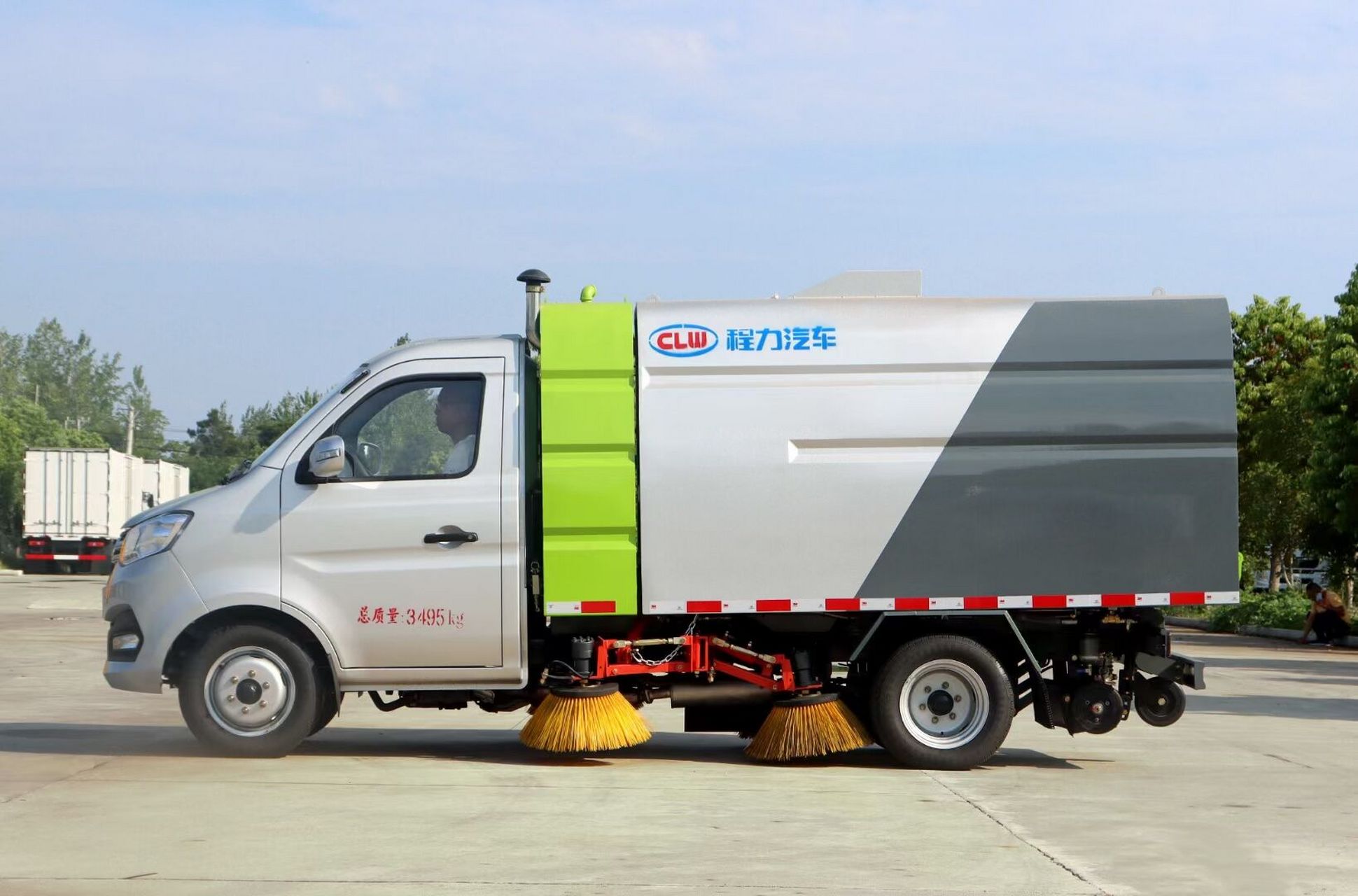 国六长安小型扫路车,全新上市啦!