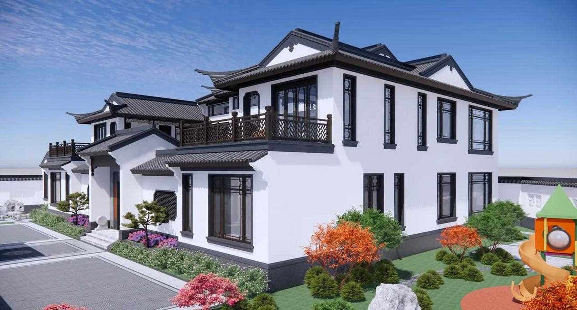 1,营造现代人更喜欢的中式祖宅,更适合现代人居住的四合院.