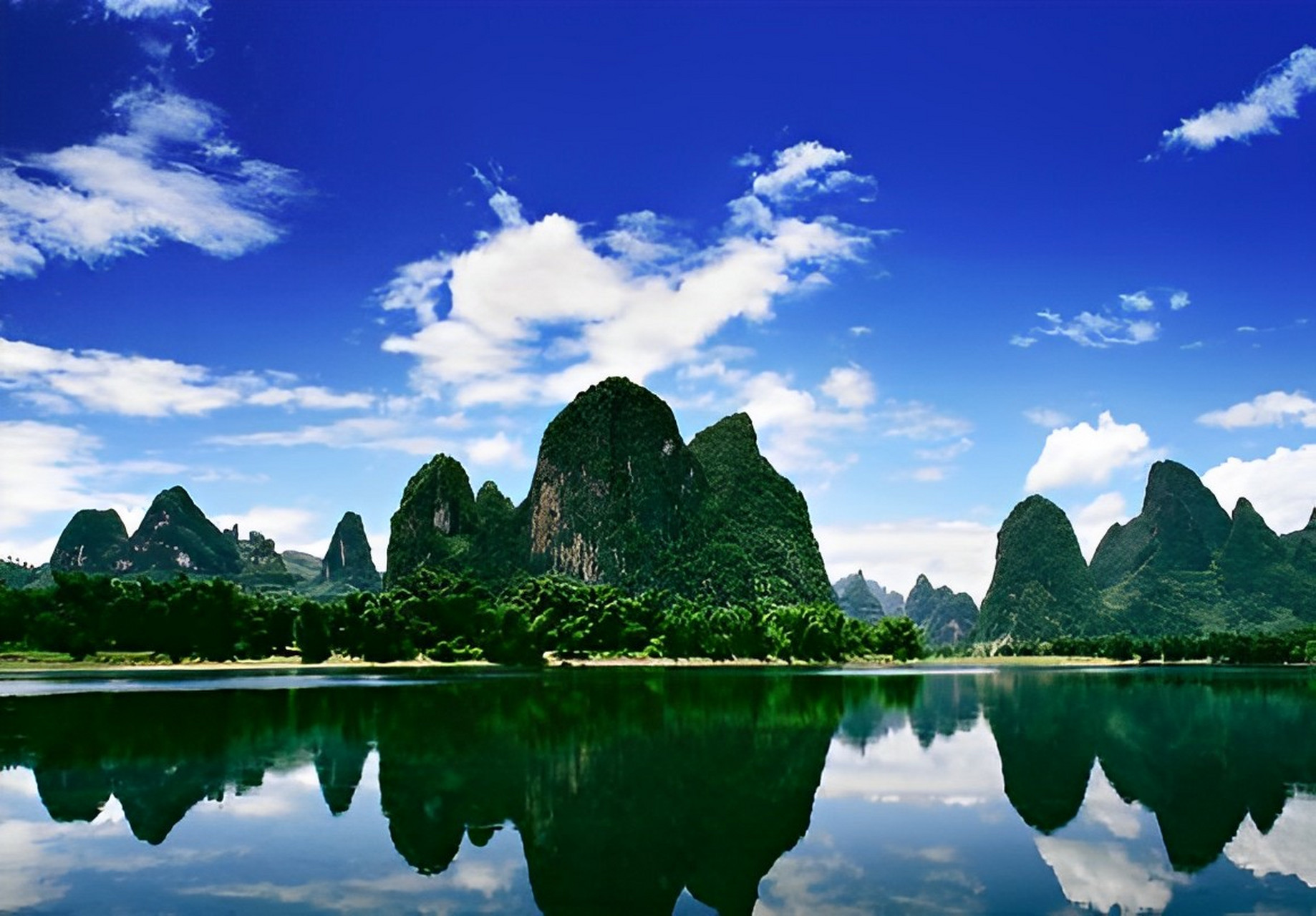 桂林风景图片大全高清图片