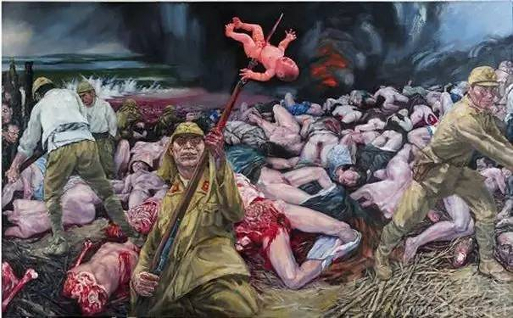 这些照片看了让人咬牙切齿,记录了日军的人道兽行,让他们不得不承认.