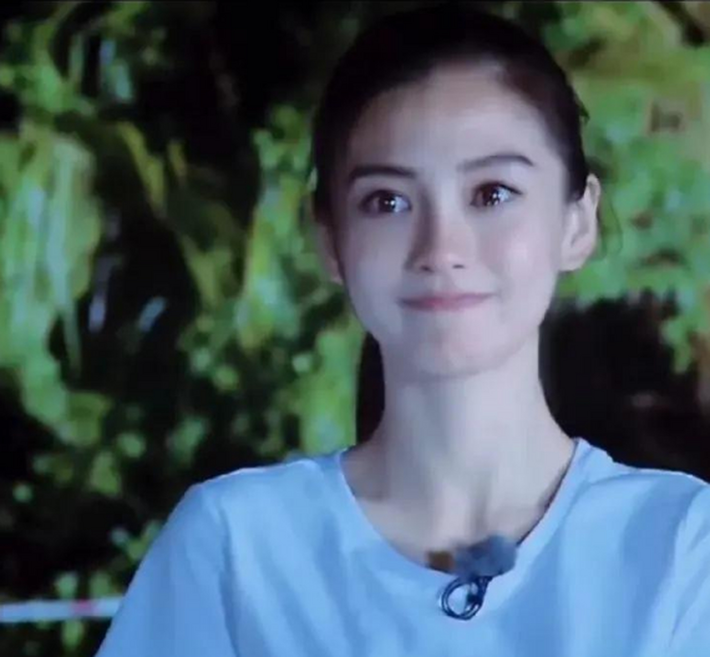 angelababy跑男第一季,那个时候的颜值真的好嫩好水灵.