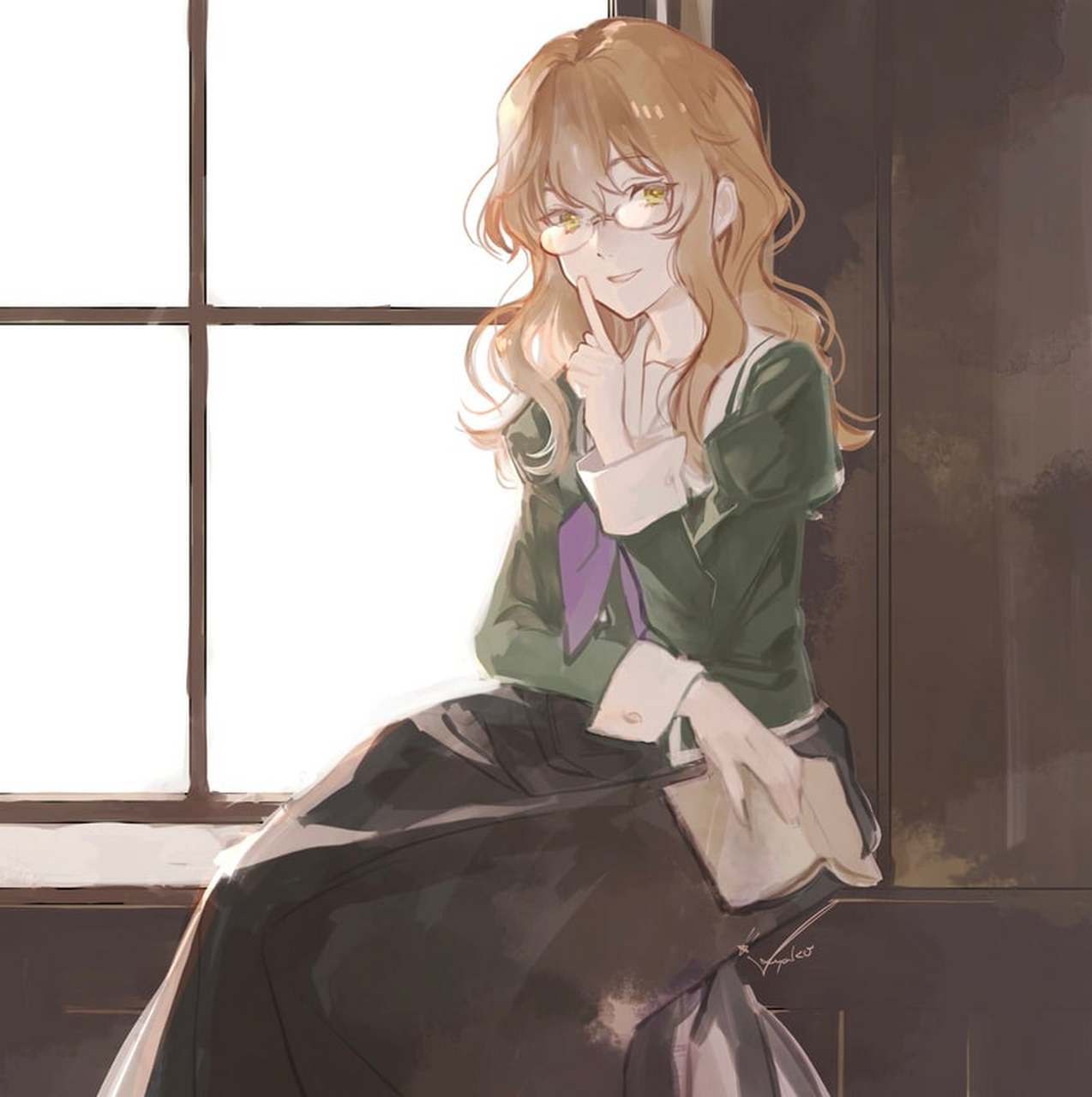 白木阳芽,矢野美月,间宫果乃子,知花纯加 #我的百合乃工作是也