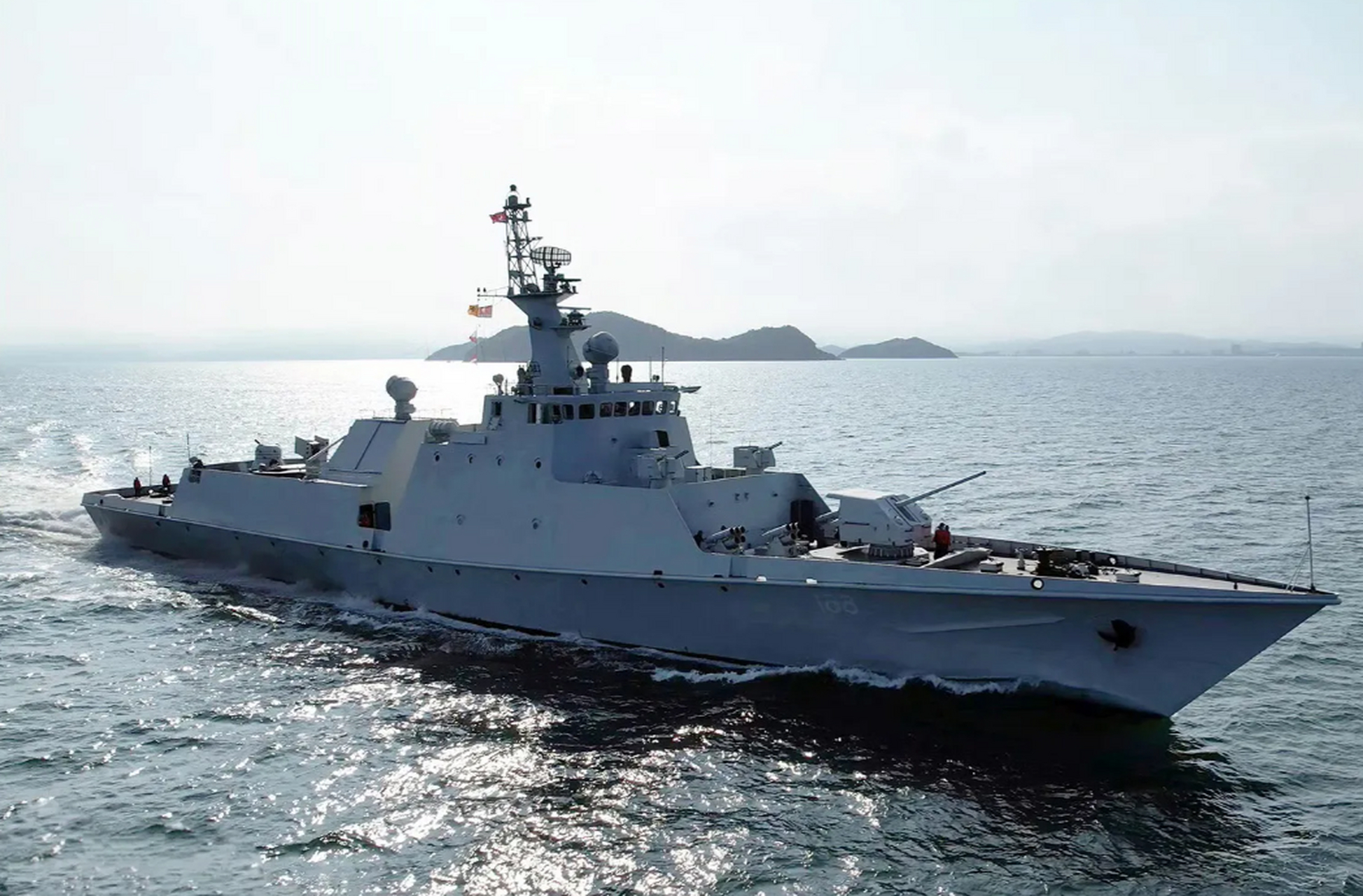 "南浦"级护卫舰,有人说是056护卫舰(江岛级轻型护卫舰)图纸在漂流瓶里