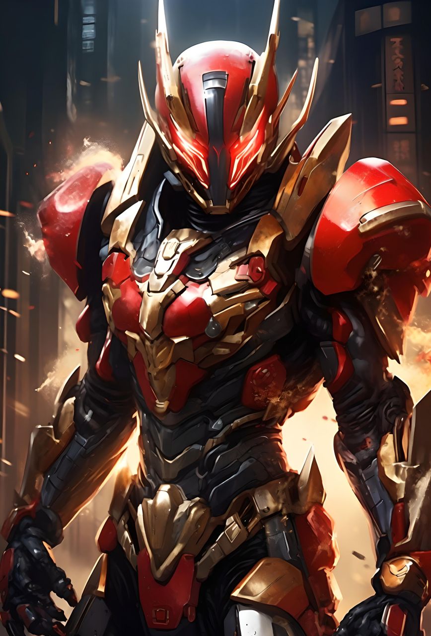 骑士同人#假面骑士##图片##壁纸##分享图片#炫酷##二次元##机甲##今日