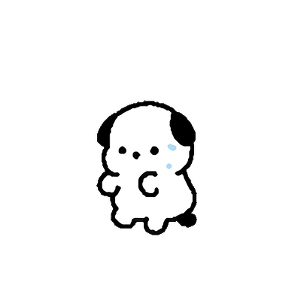 kakaotalk表情包|地中海跳舞小狗表情包