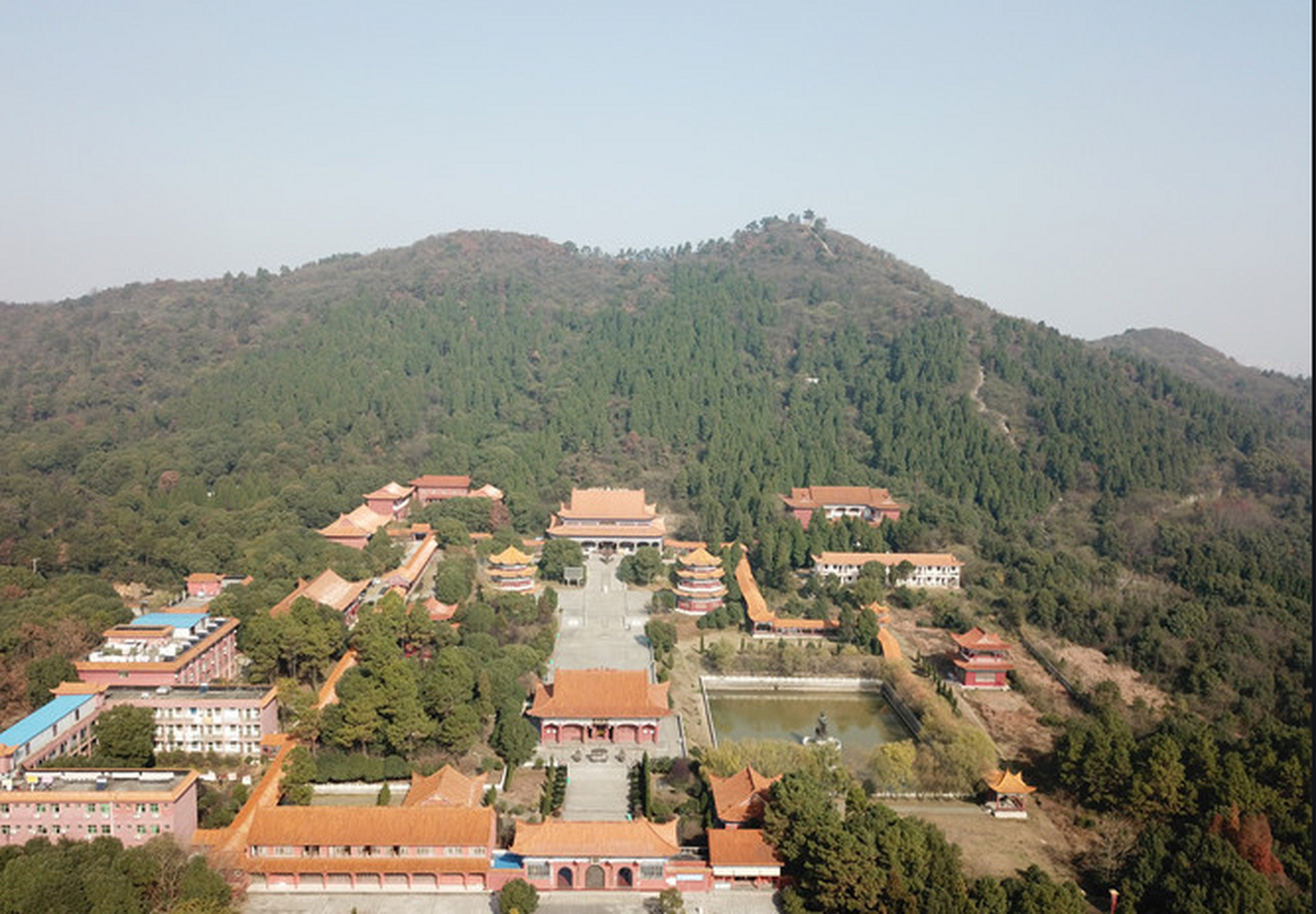 武汉江夏区有一处风水宝地那就是龙泉山 龙泉古称灵泉