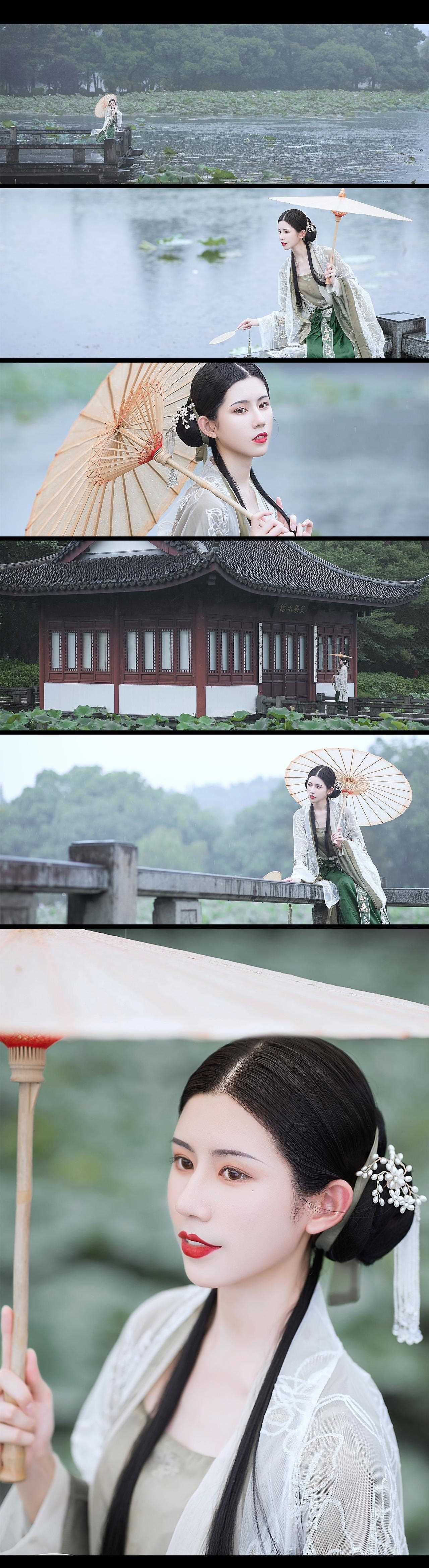 《荷亭消夏图》 "今夏既苦且长"(出镜:拂衣)[再见]