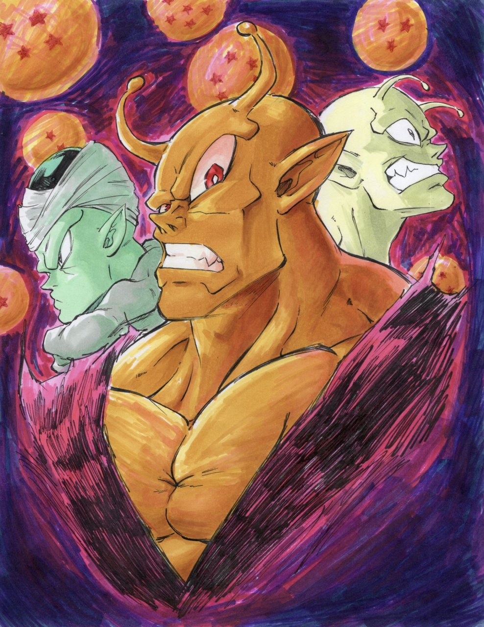 龙珠# 动漫图片分享(比克)