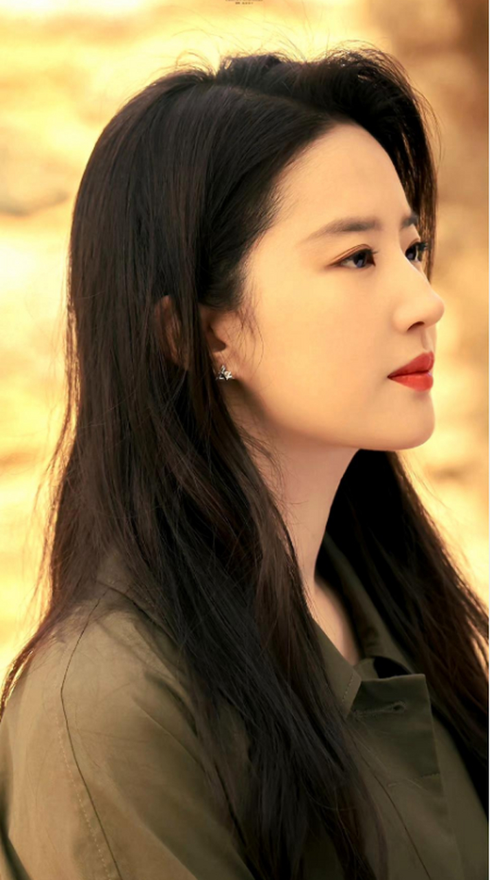 刘亦菲唯美壁纸#刘亦菲侧颜