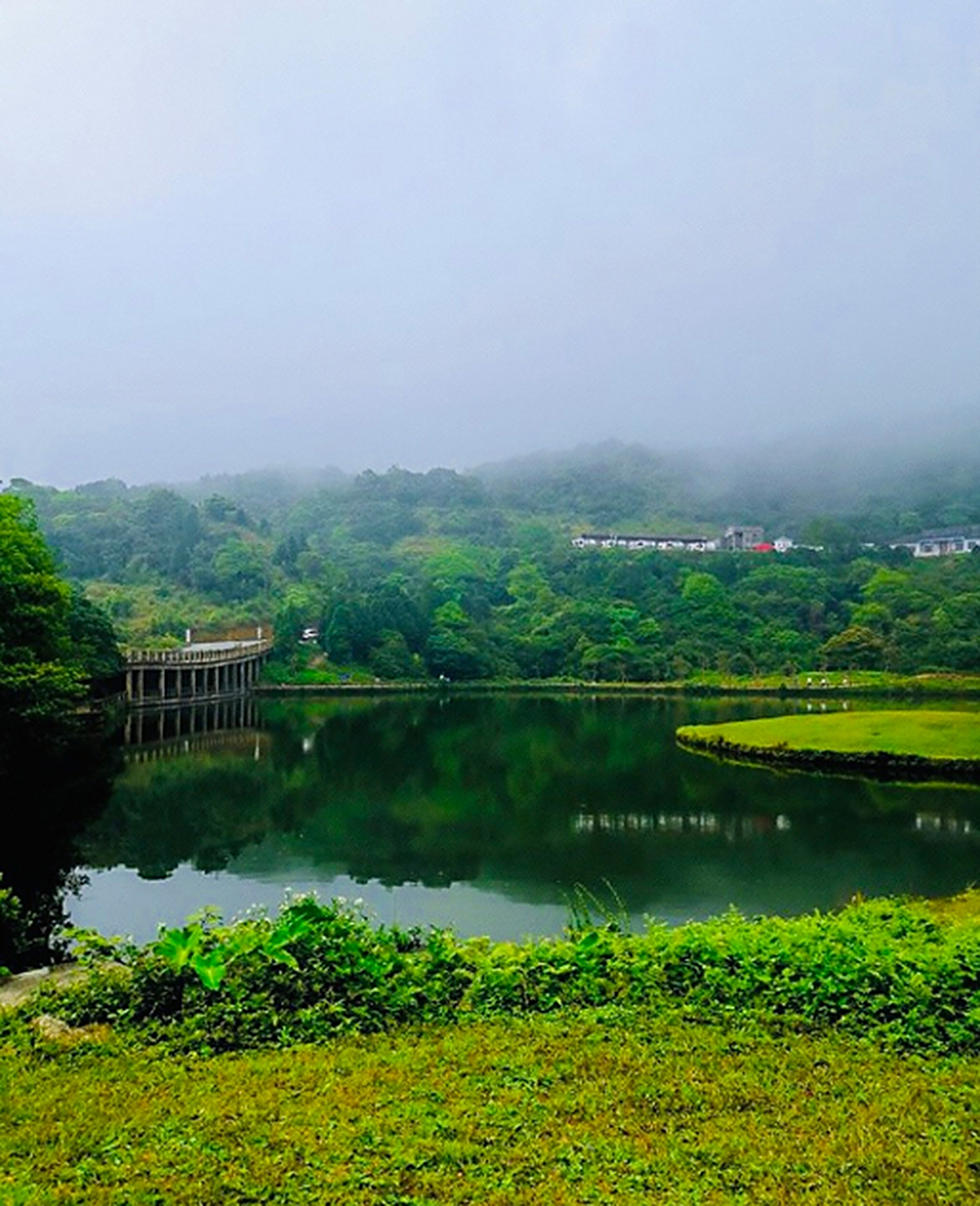 广西大容山国家森林公园是个天然氧吧,这里景色优美,空气清新,鸟语