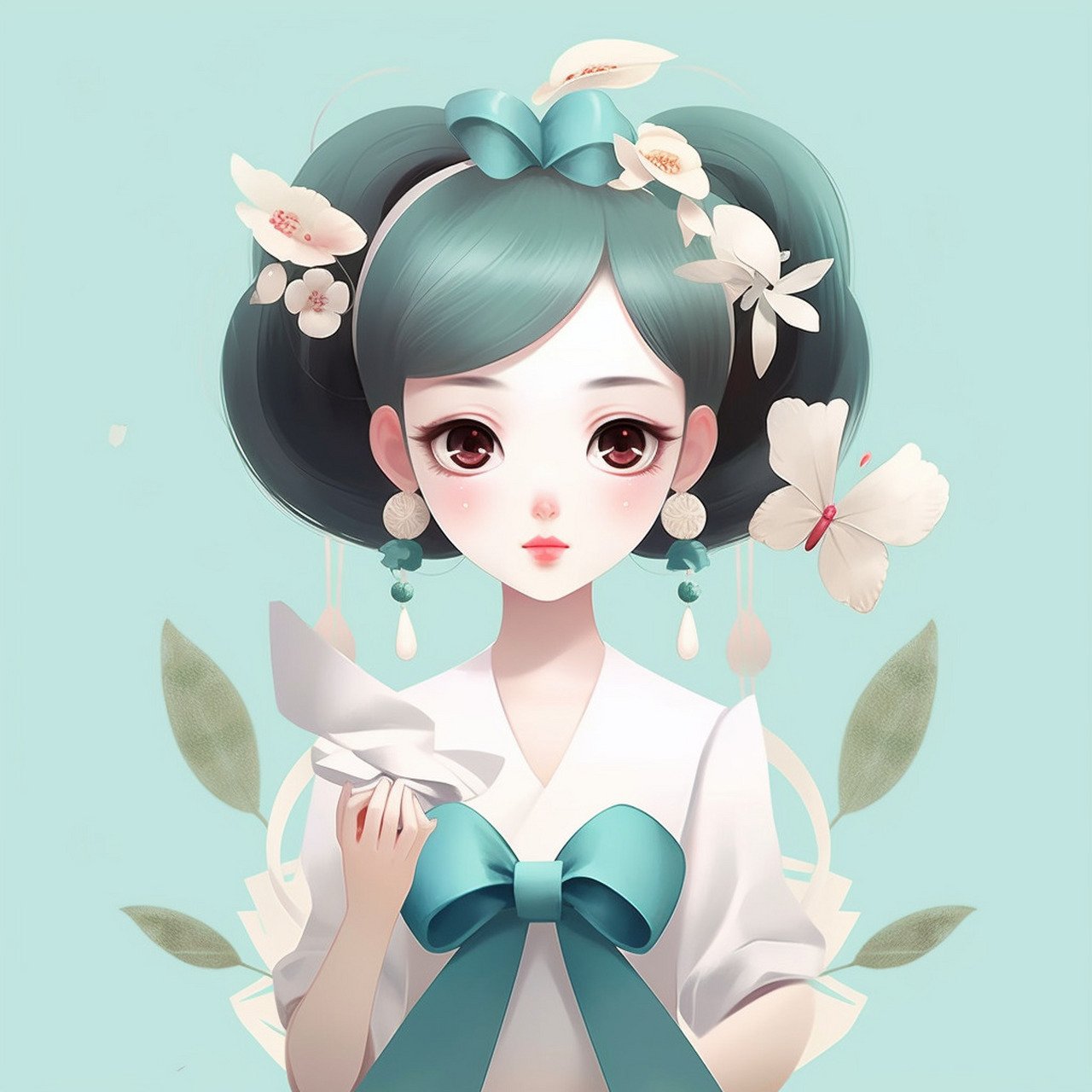 人面不知何处去,桃花依旧笑春风#超可爱青春美少女# #国风潮# #古诗词