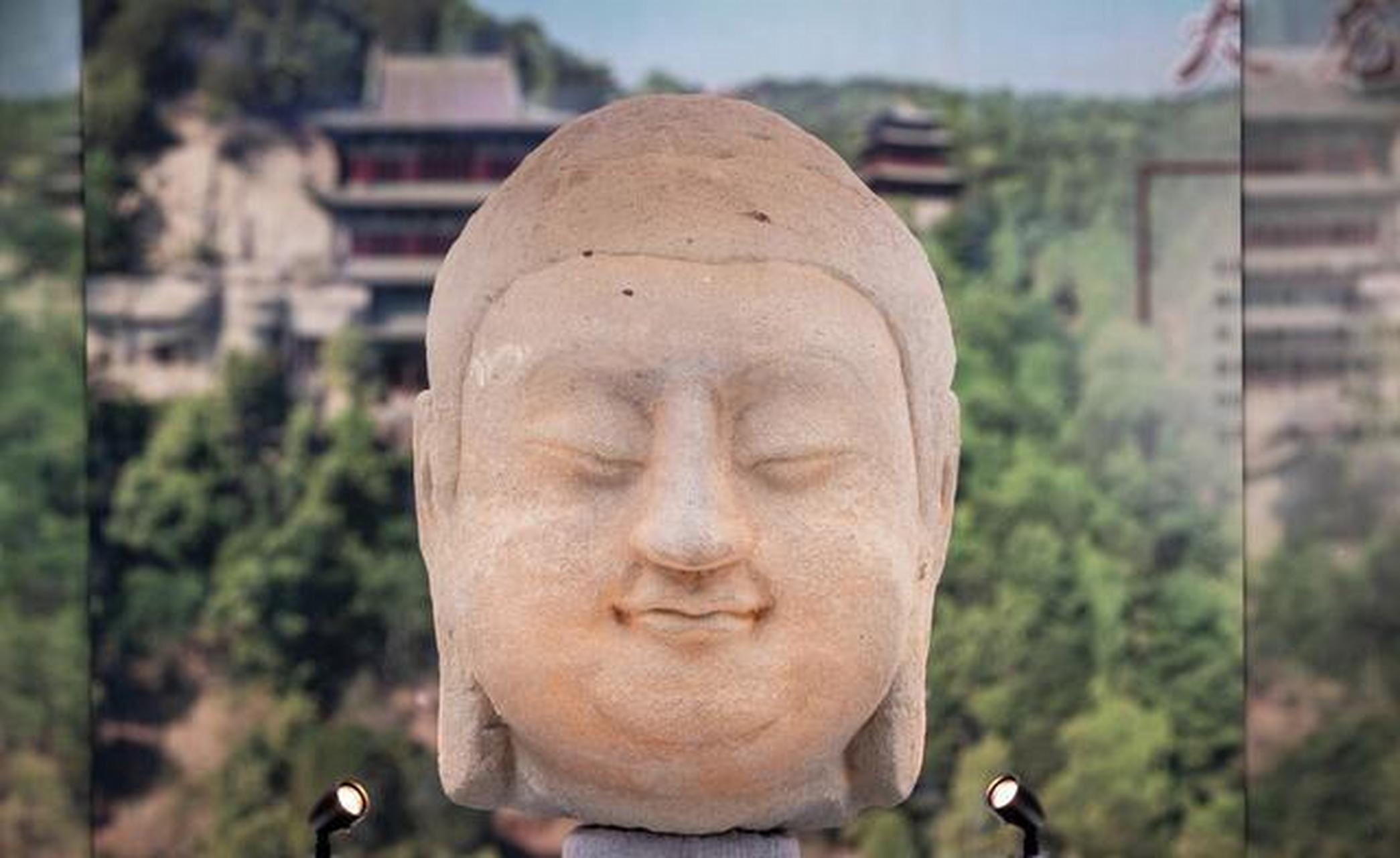 走进博物馆,流失百年的天龙山石窟佛首展出