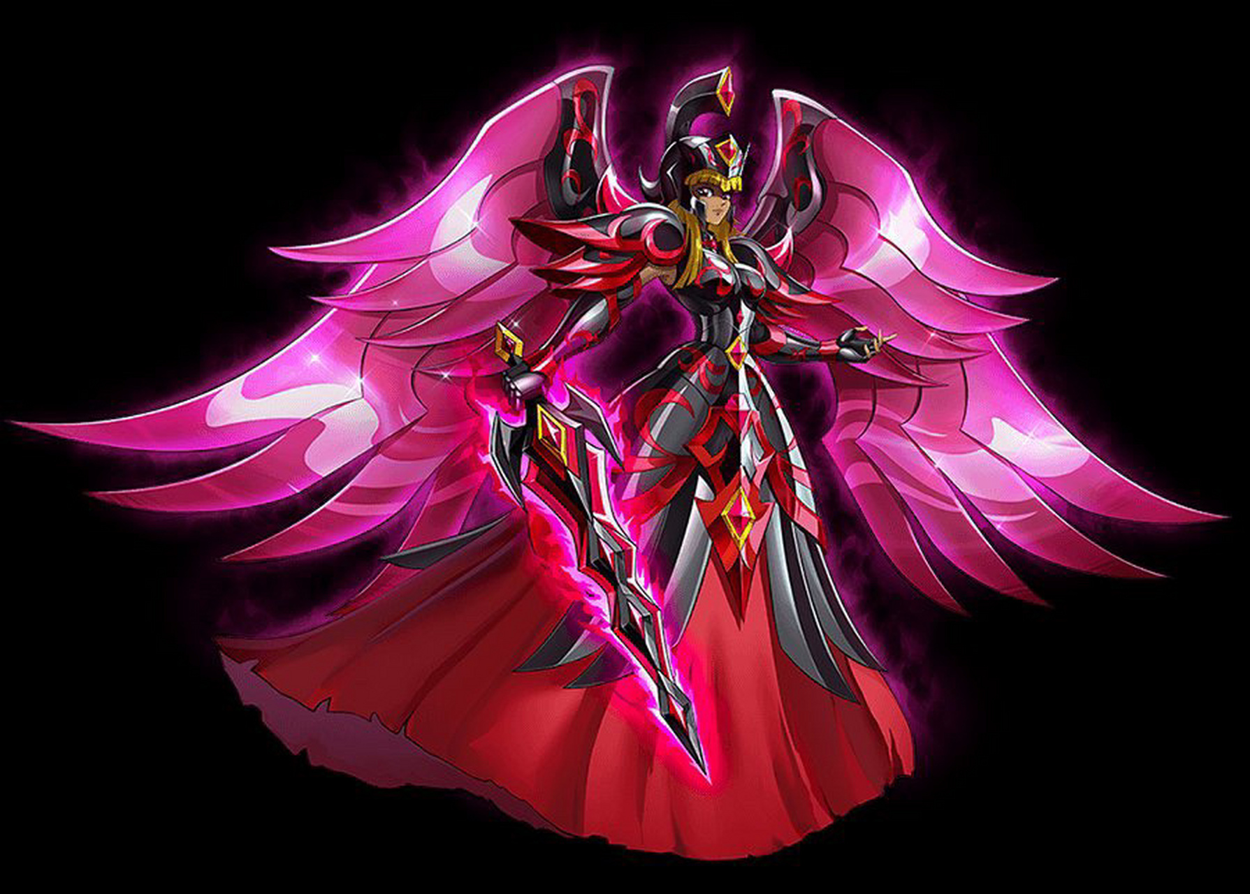 【人物】欧米伽刻斗士四天王 "四天王跟他的两个主人   萨图恩,与