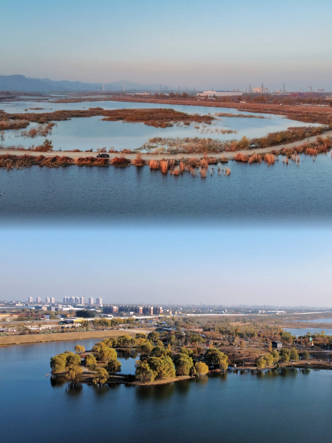 房山大石河湿地公园图片