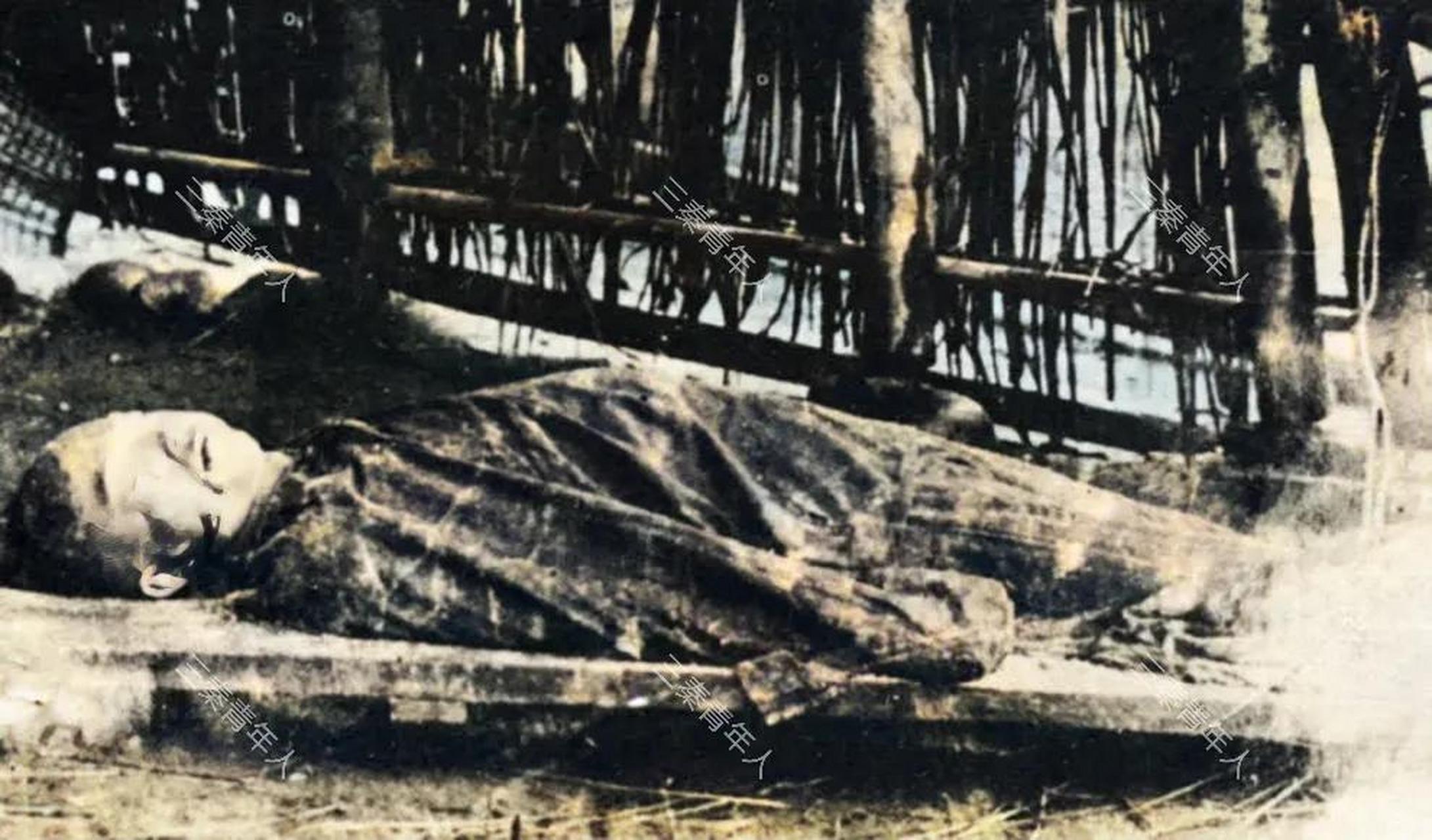 1902年5月31日,台南,抗日英雄林少猫及其家人遭到日军凶残的屠杀.