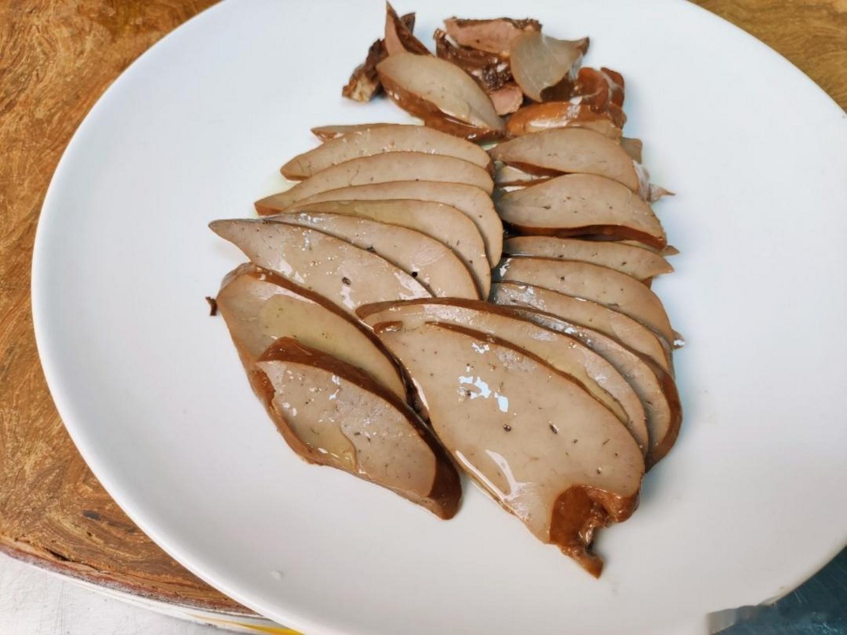 大妈的精选# 【花间的小店】潮汕卤水鹅粉肝规格:350g//份快递:顺丰