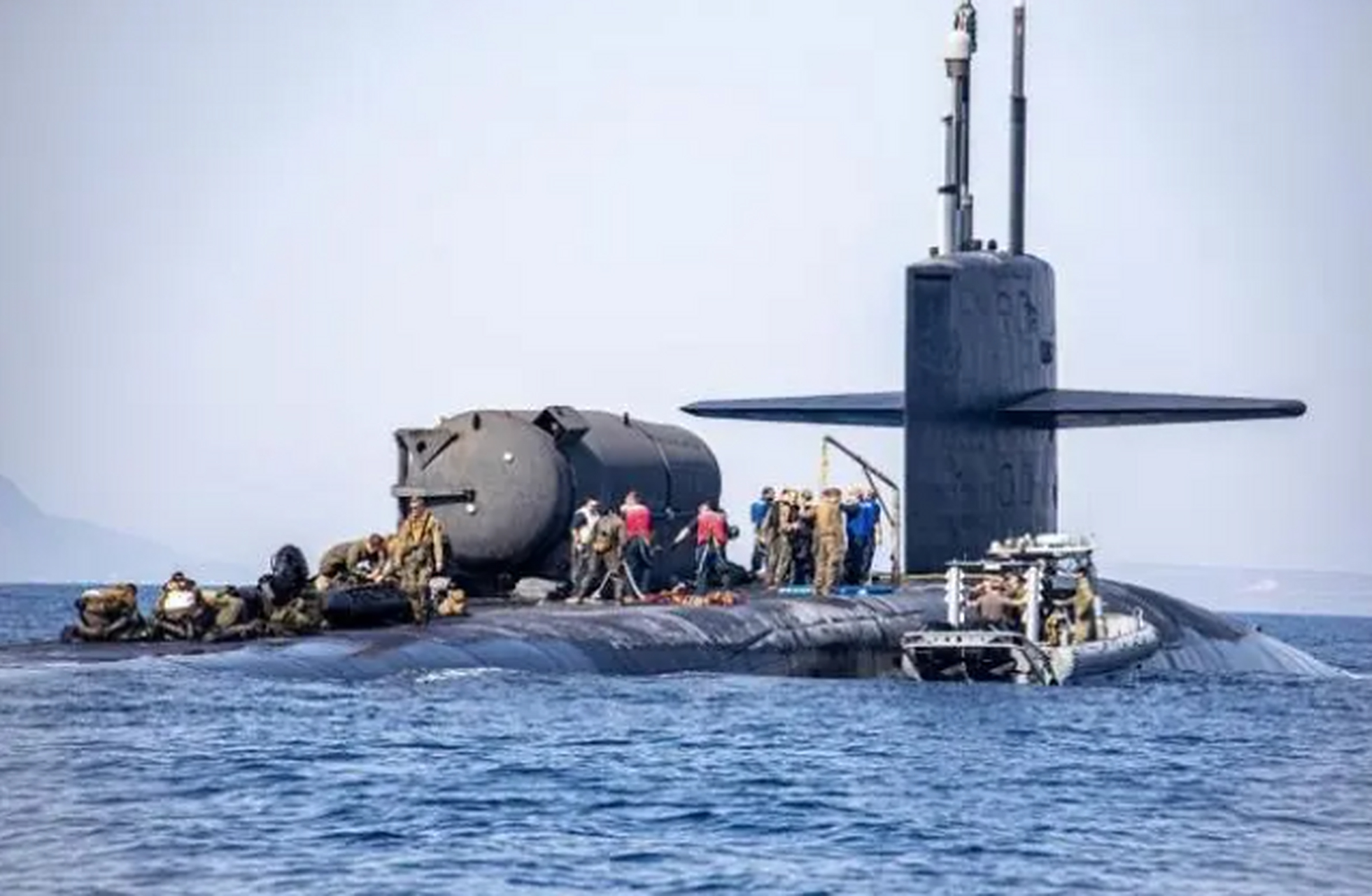 094型核潜艇:巨浪-3洲际导弹上艇,于南海潜伏可威慑北美大陆 虽然中国