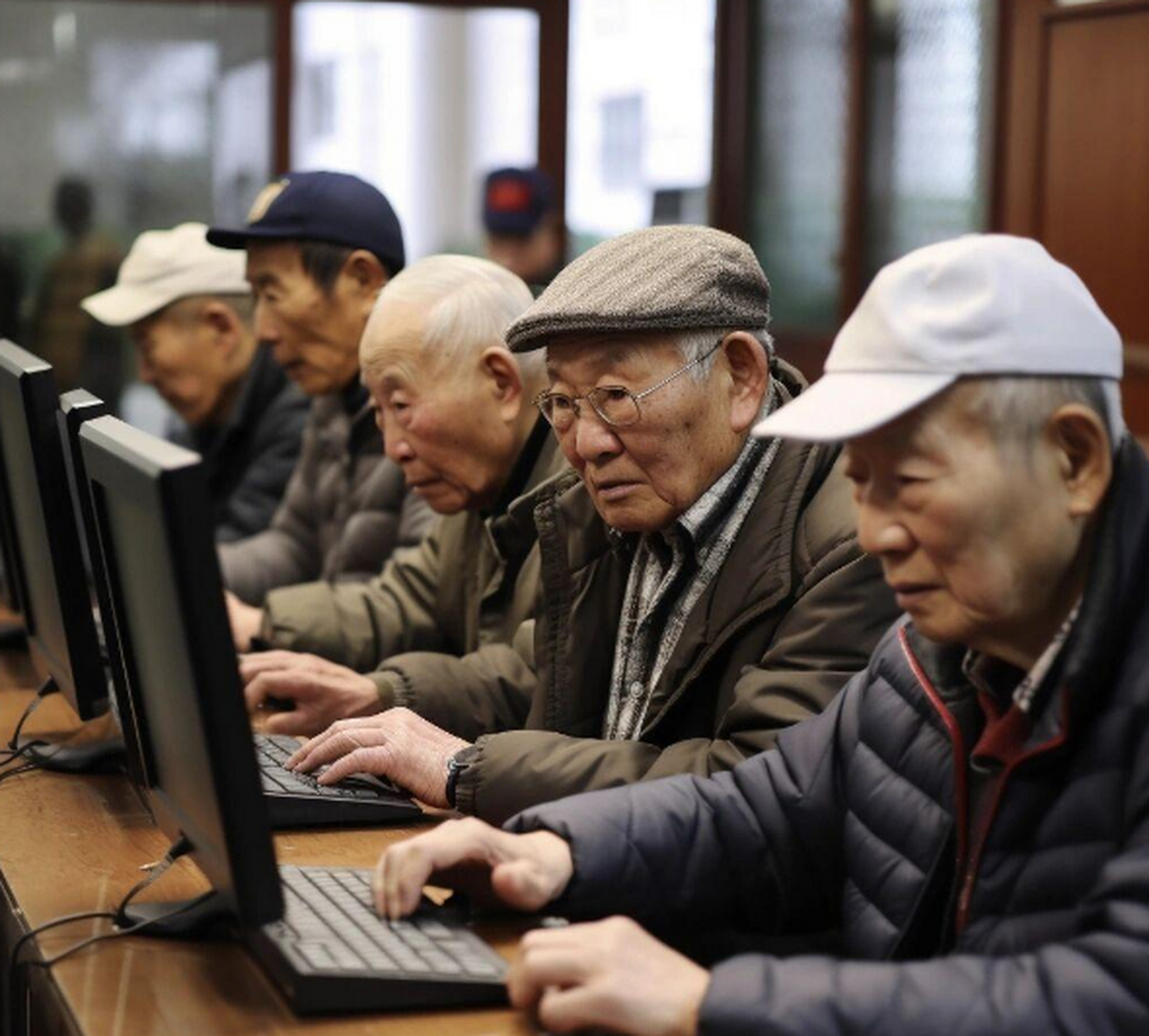 2064年几个程序猿正在加班写代码