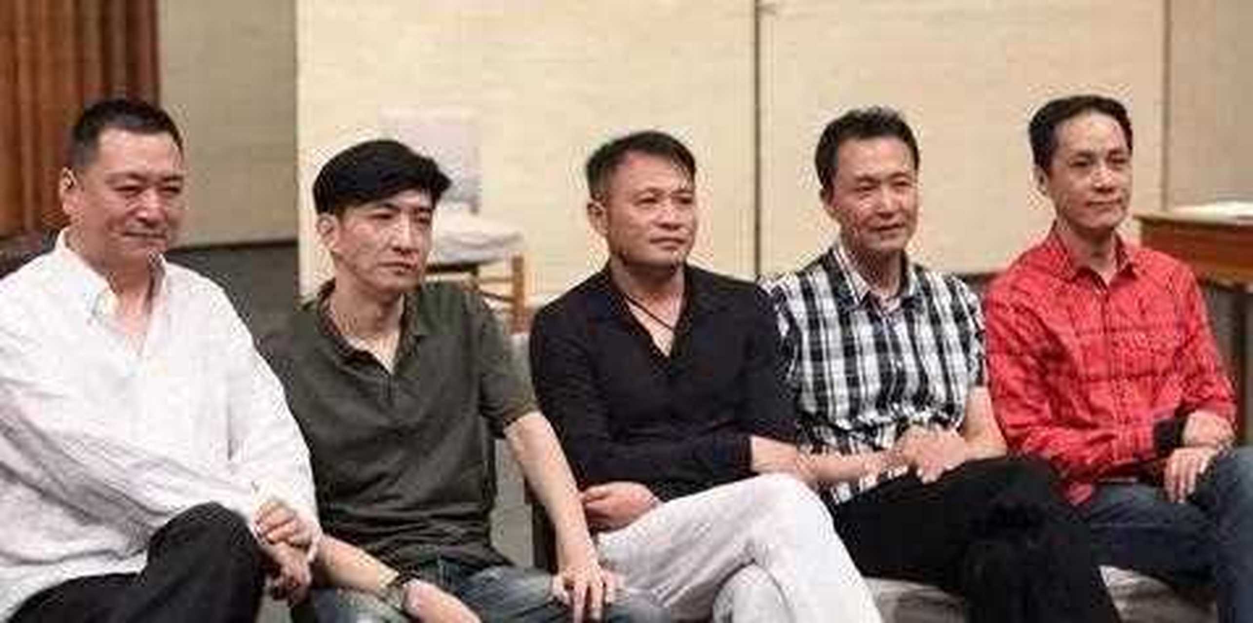 人艺五虎将合影照