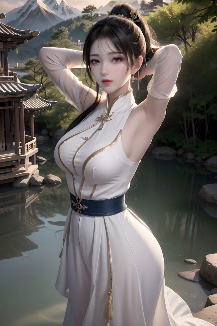 ai绘画 王者荣耀 上官婉儿1-9 壁纸分享