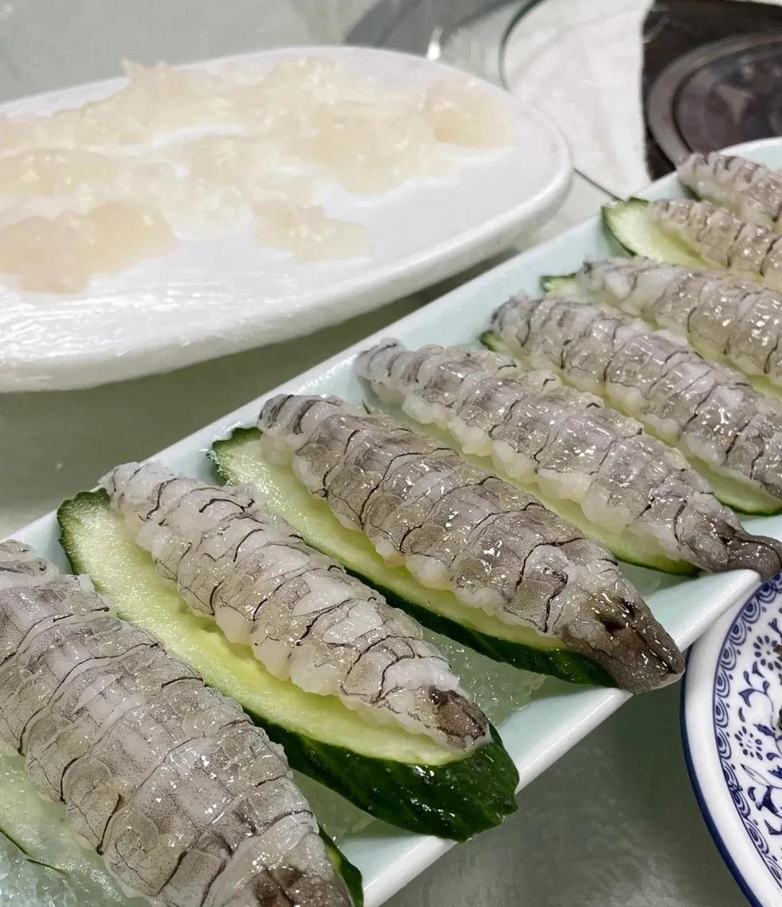 濑尿虾刺身,应该只有顺德才能吃到吧!