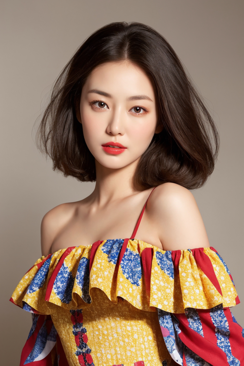 ai美图-漂亮的韩国模特儿#模特# #大长腿美女模特